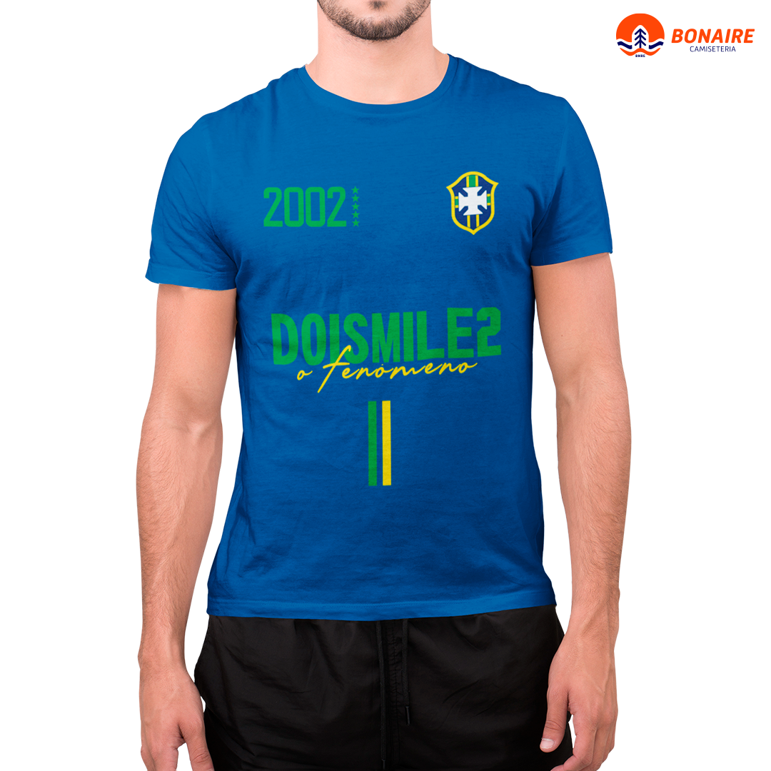 Camisa Canarinho - 2002 Azul