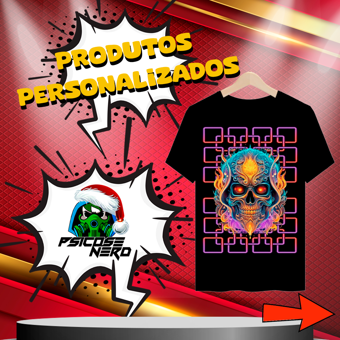 CAMISETA SKULL BLOCKS