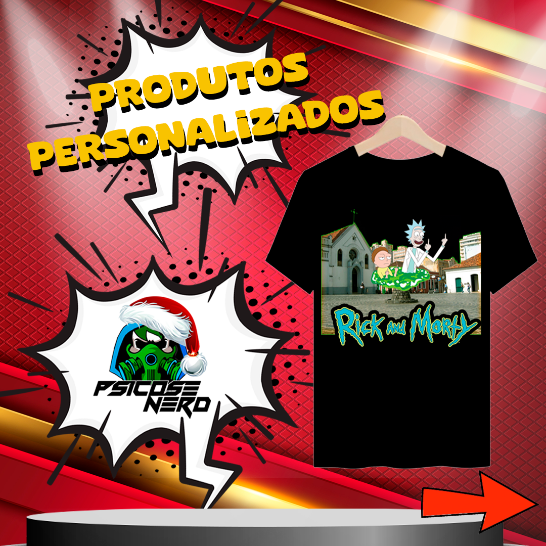 CAMISETA RICK AND MORTY