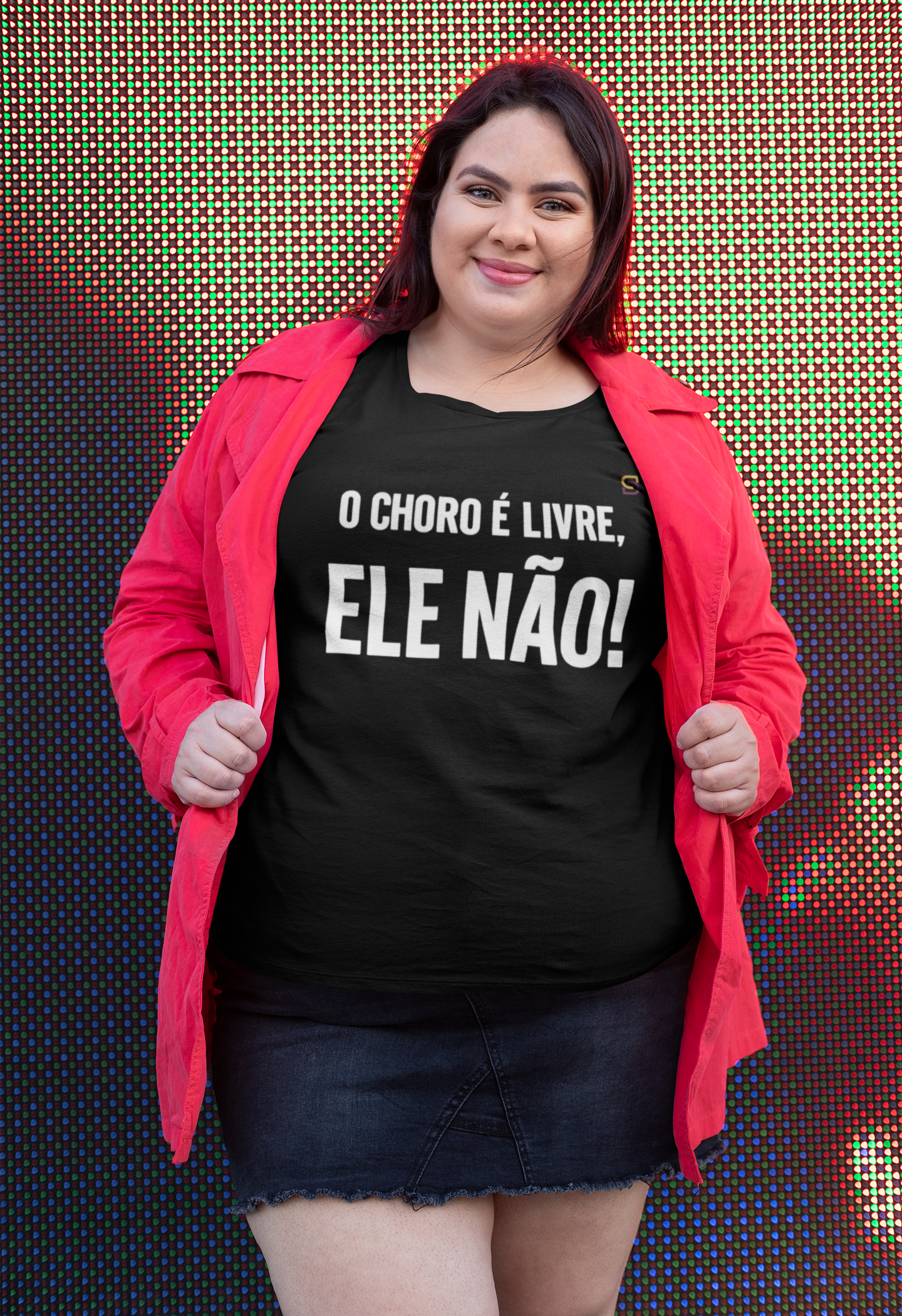 T-shirt Plus Size ELE NÃO!