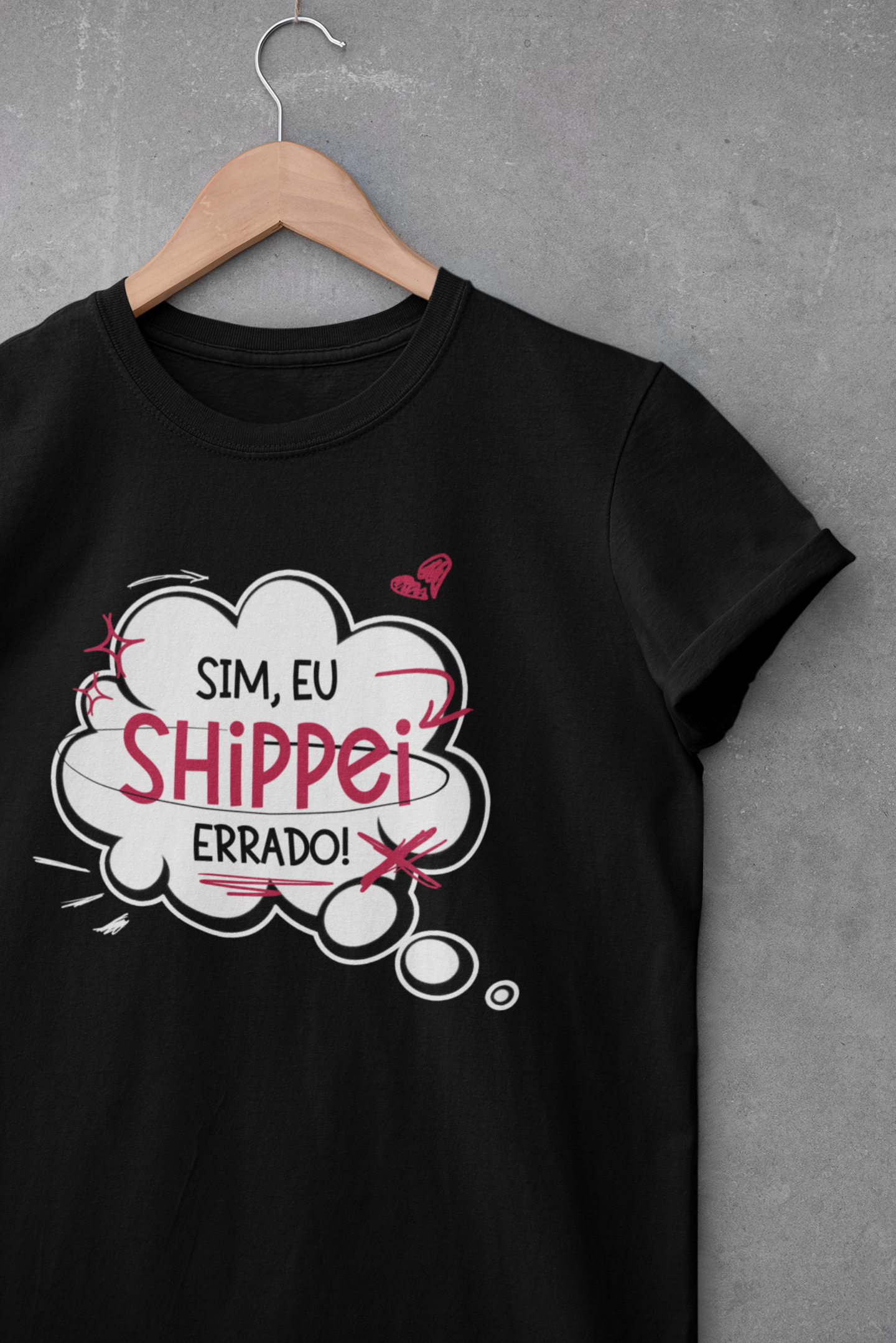  Shippei Errado - Preto [COLEÇÃO DORAMEIRA] -