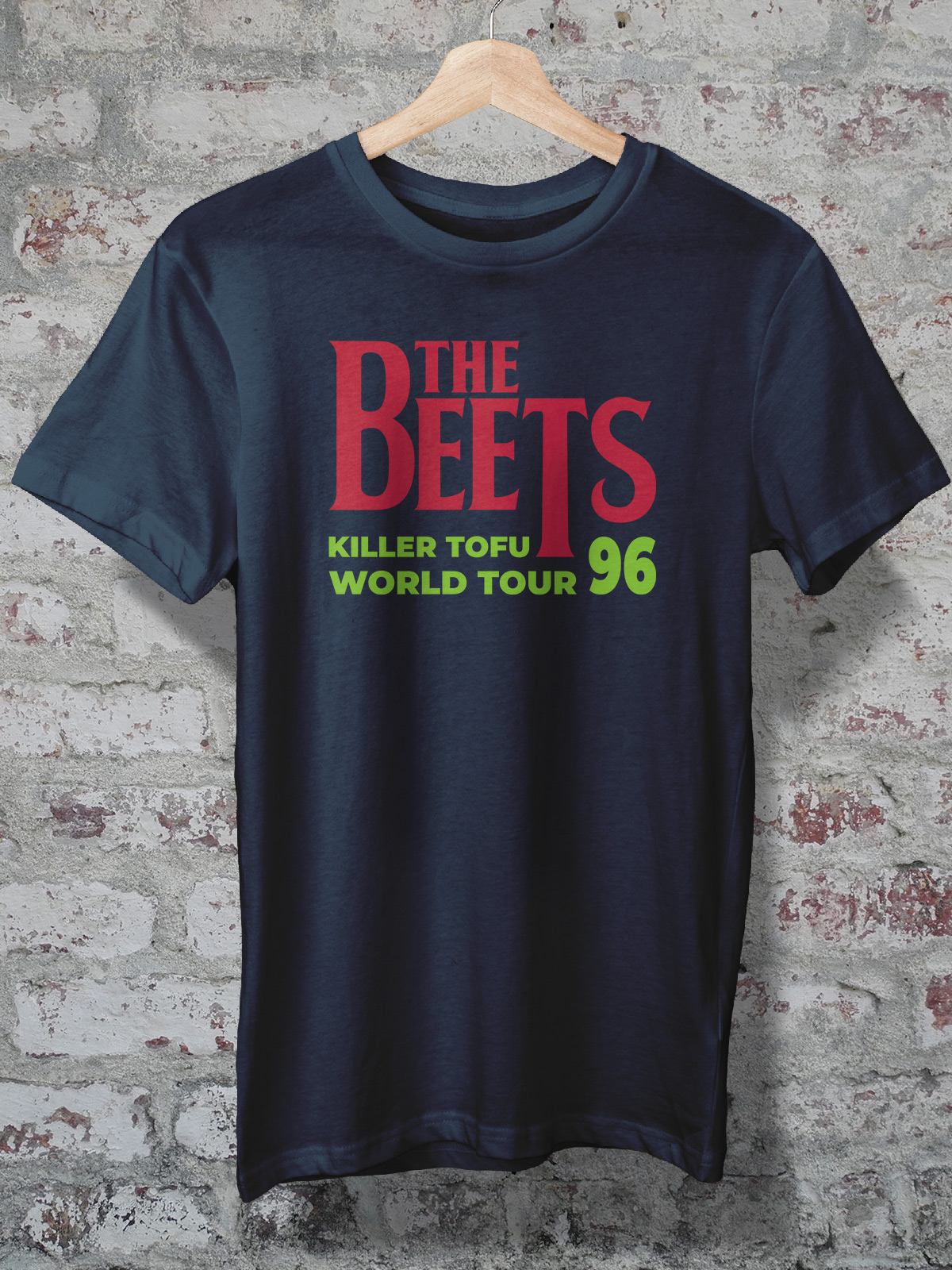 TSHIRT QUALITY CAMISETA THE BEETS KILLER TOFU WORLD TOUR 96 R69