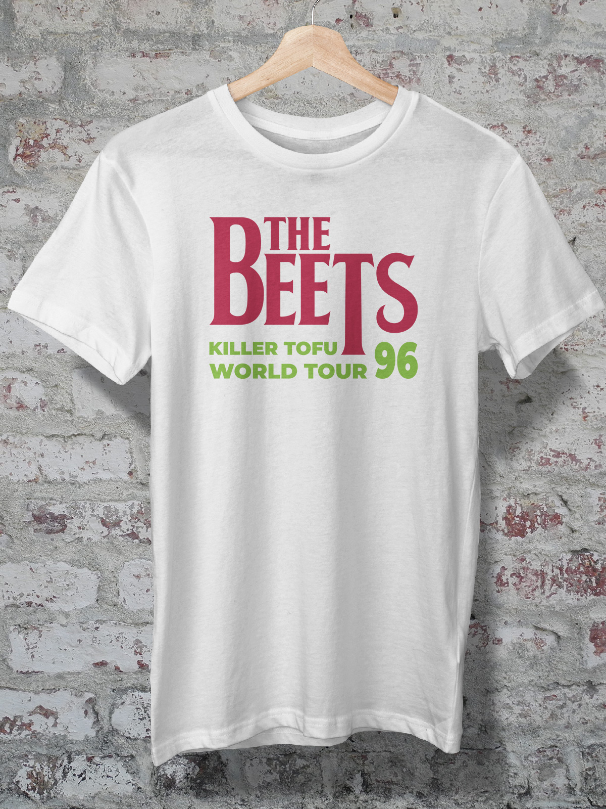 TSHIRT QUALITY CAMISETA THE BEETS KILLER TOFU WORLD TOUR 96 R69