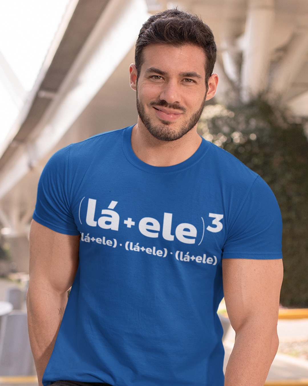 Nome do produto: LÁ ELE³ (FONTE BRANCA) - MASCULINA