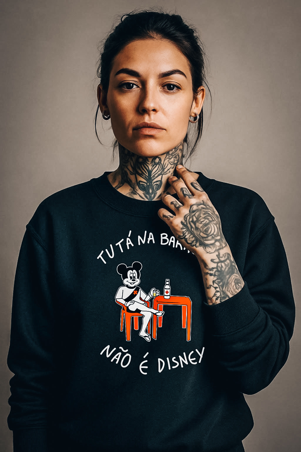 Moletom TU TÁ NA BARREIRA