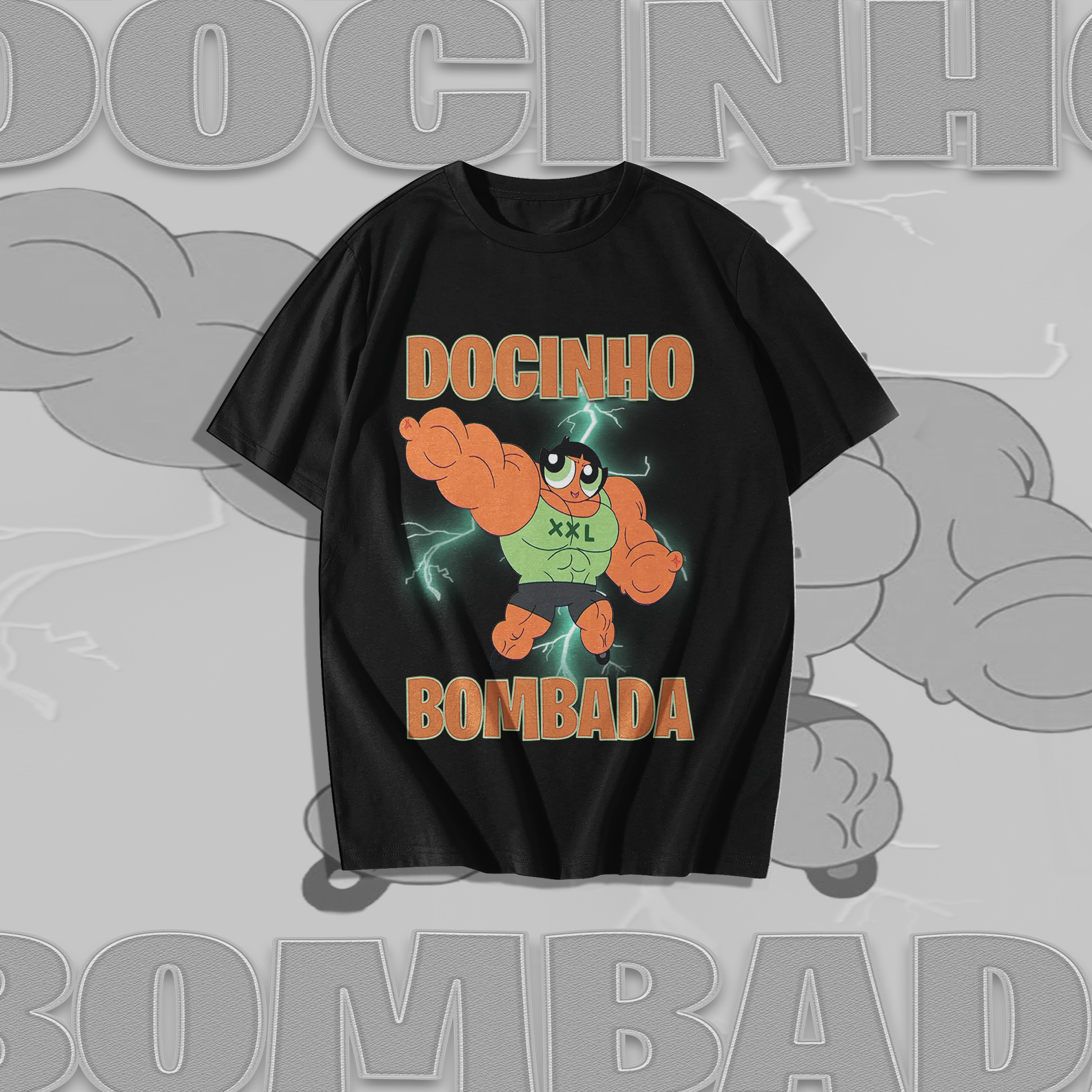 Camiseta Docinho Bombada