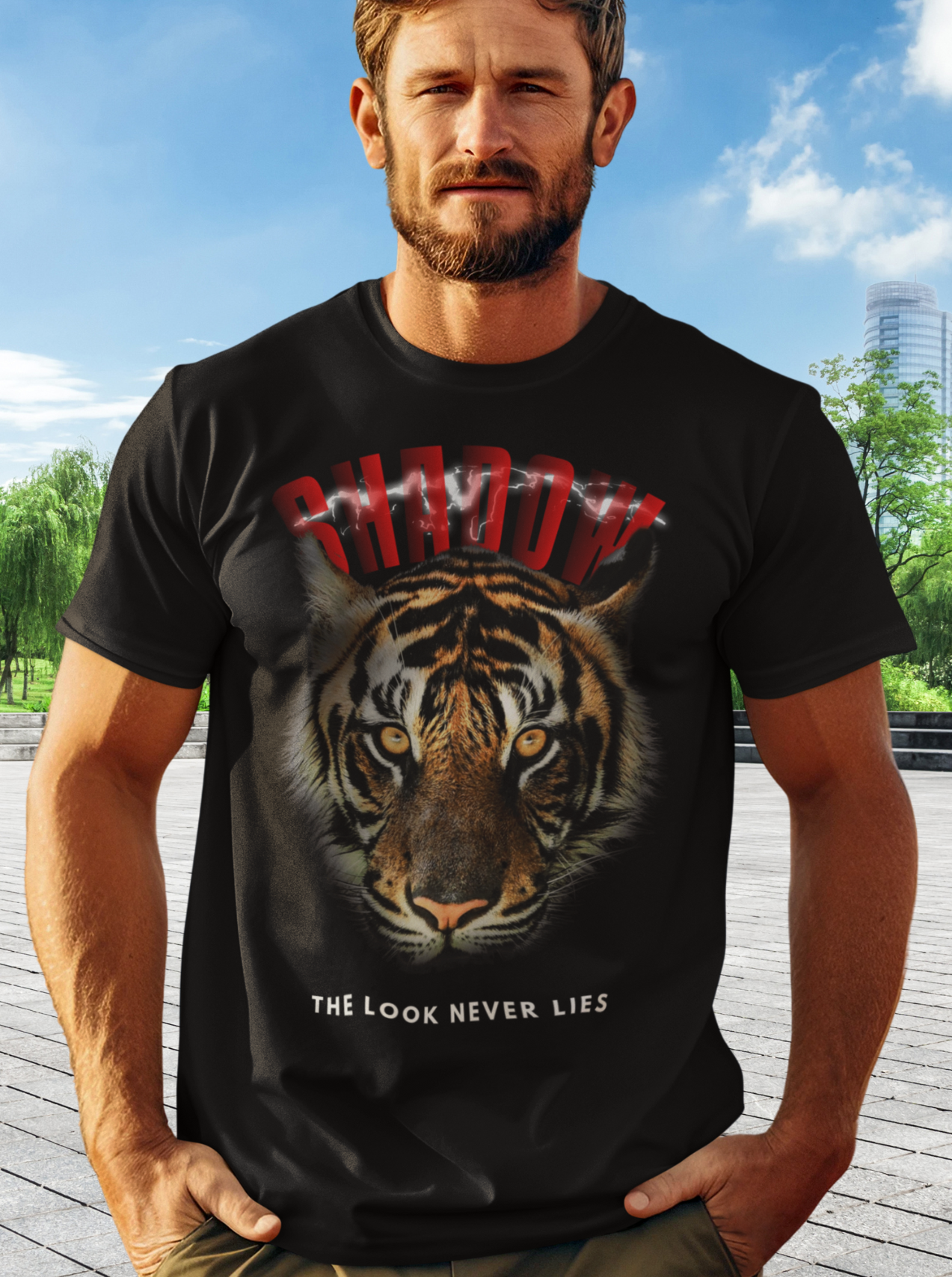Camiseta Classica Tigre Shadow