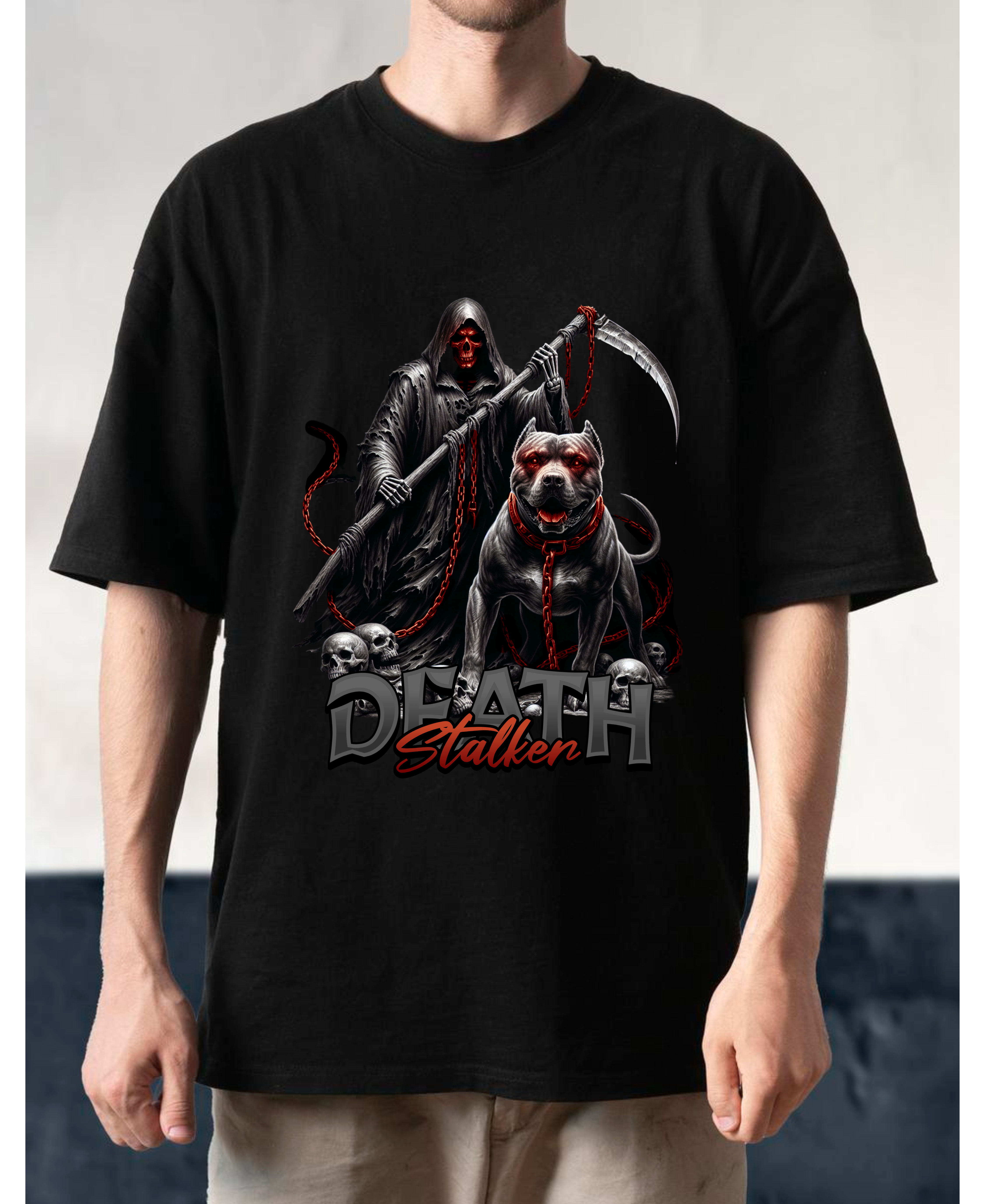 Camiseta Oversized Death stalker
