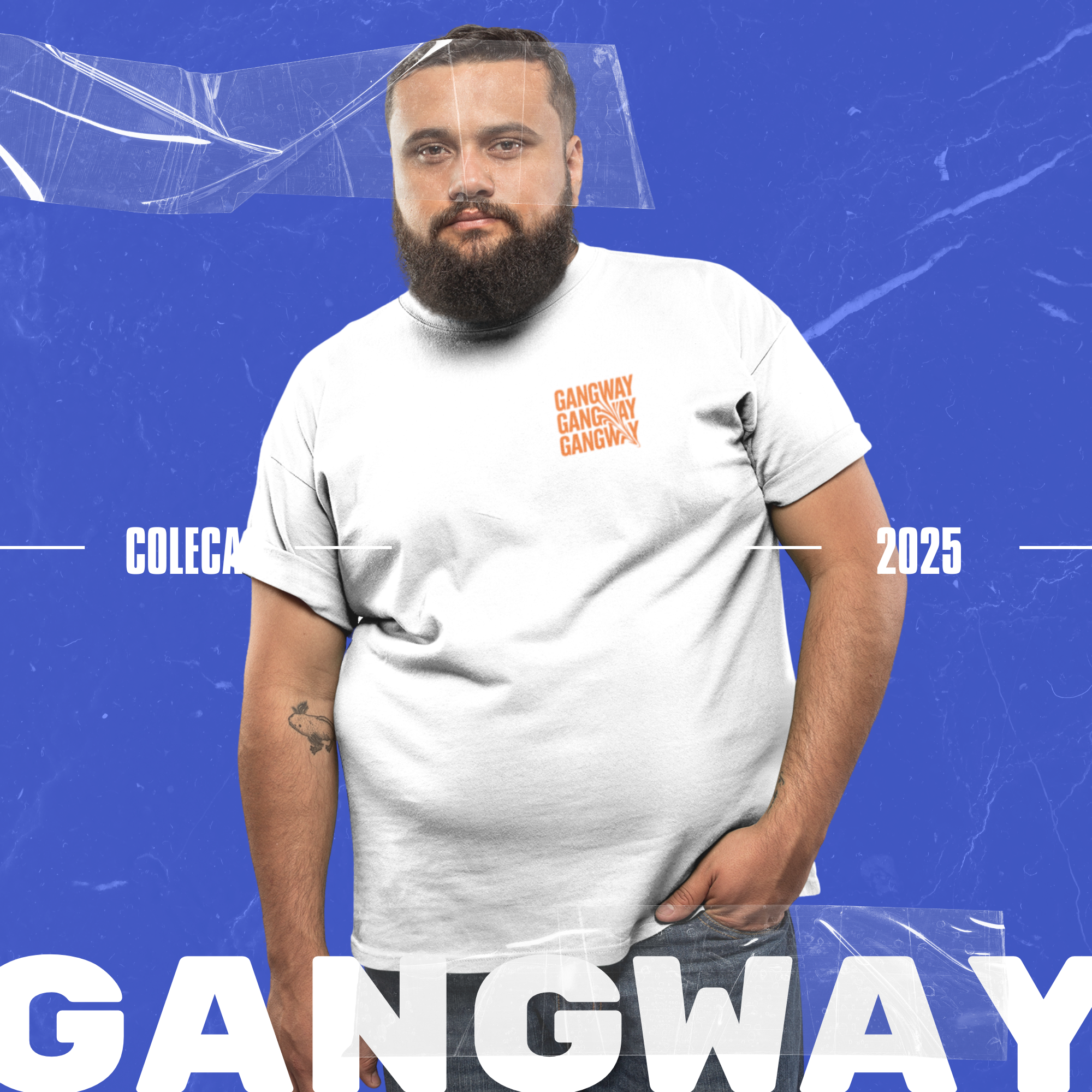 GANGWAY ORANGE POCKET PLUS SIZE