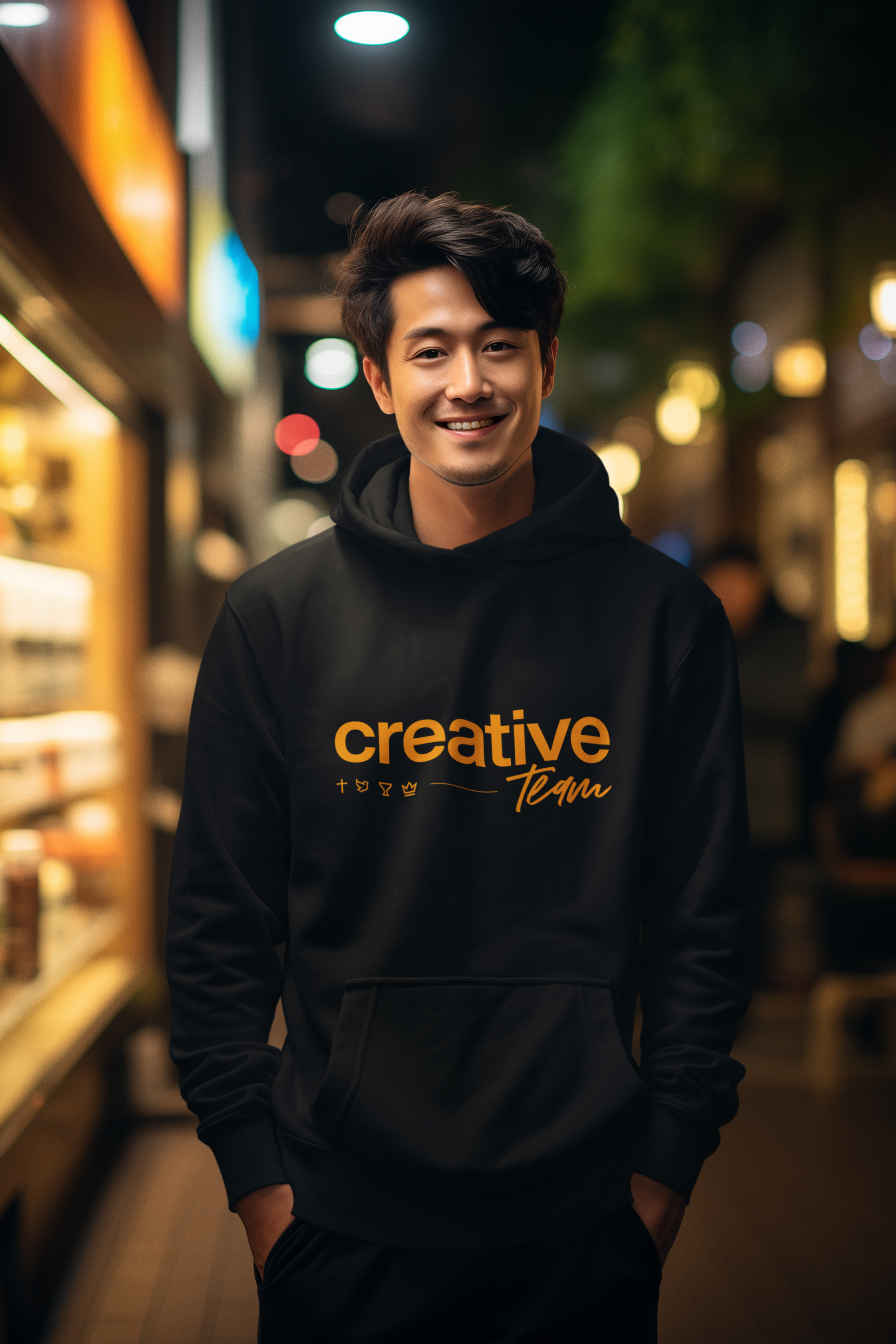 Moletom Canguru Creative Team
