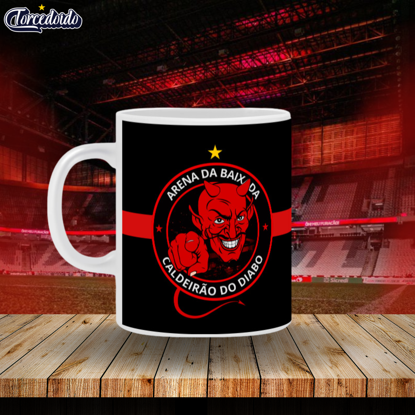 Caneca Caldeirão do Diabo - Athletico