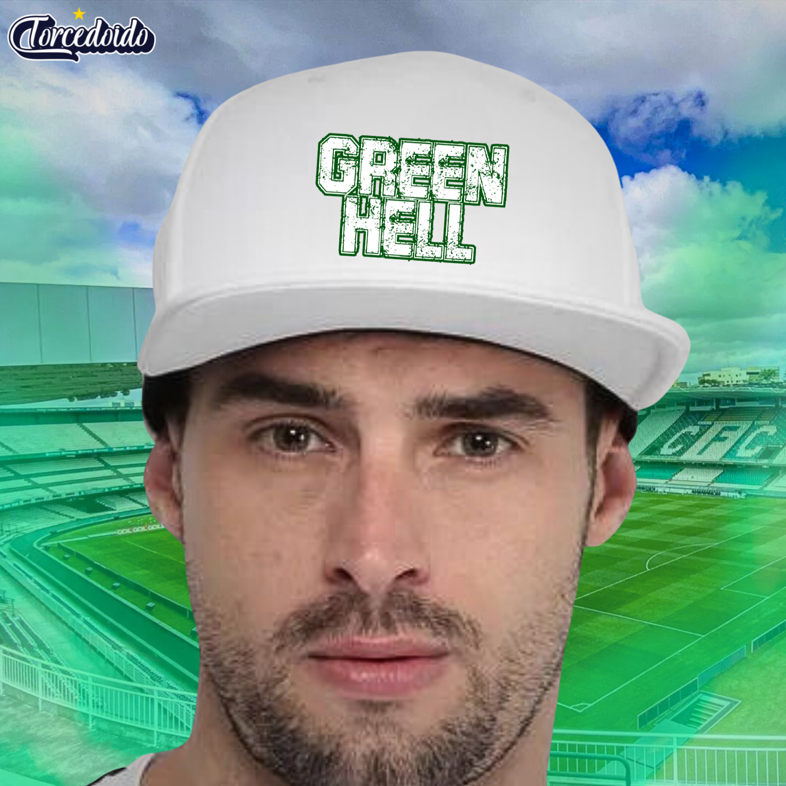 Boné Aba Reta Green Hell - Coritiba