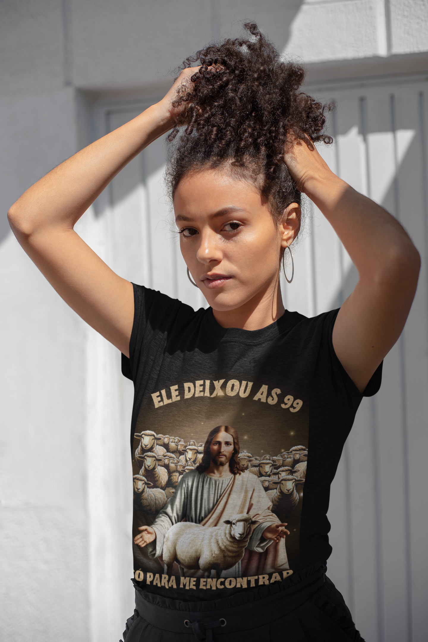 Camiseta Feminina Bootleg - Ele deixou as 99