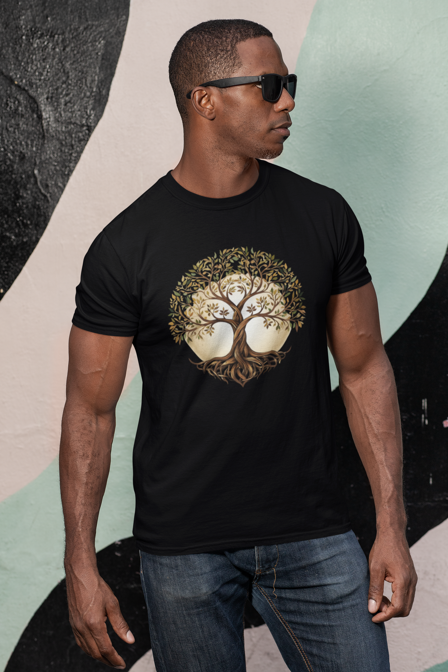Camiseta Masculina - Árvore da vida
