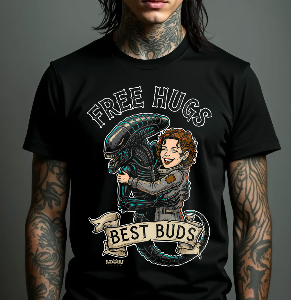 Camiseta - Alien (Best Buds)