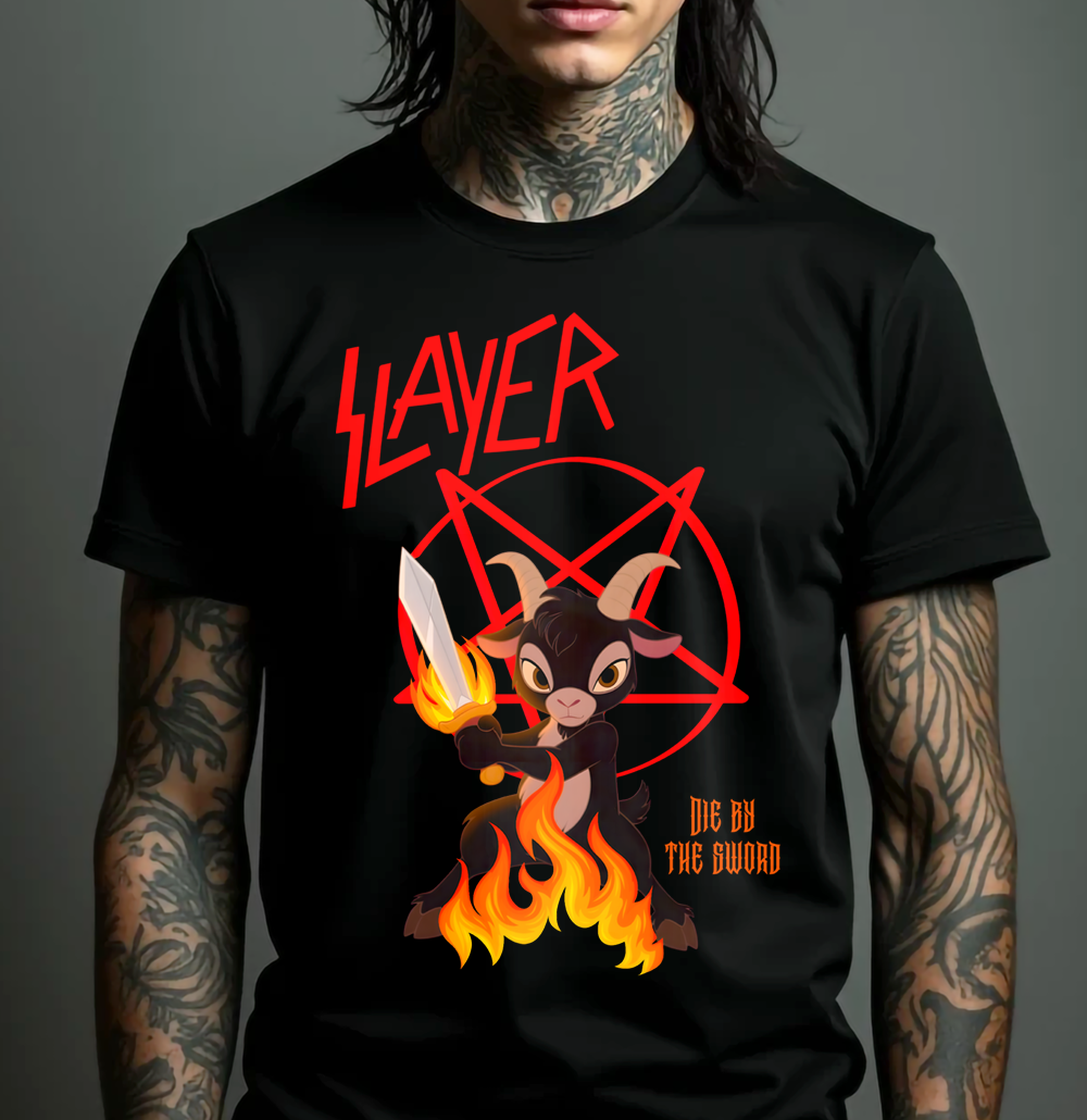 Camiseta - Slayer (Die by the Sword)