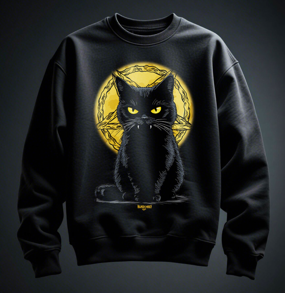 Moletom - Black Cat Magick