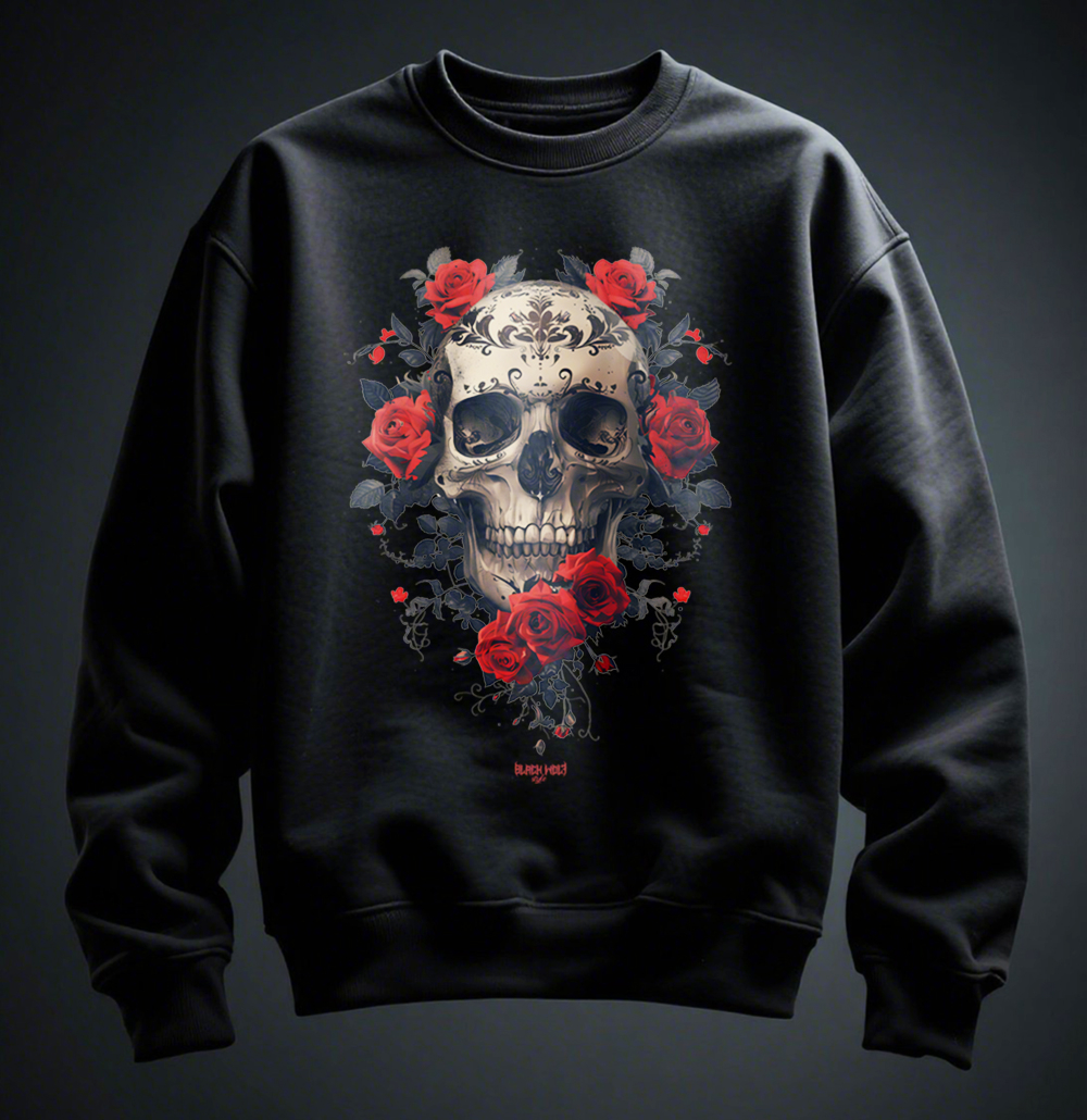 Moletom - Skull & Roses