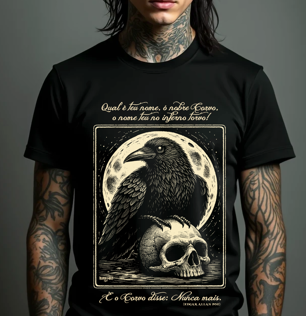 Camiseta - O Corvo (Poe)