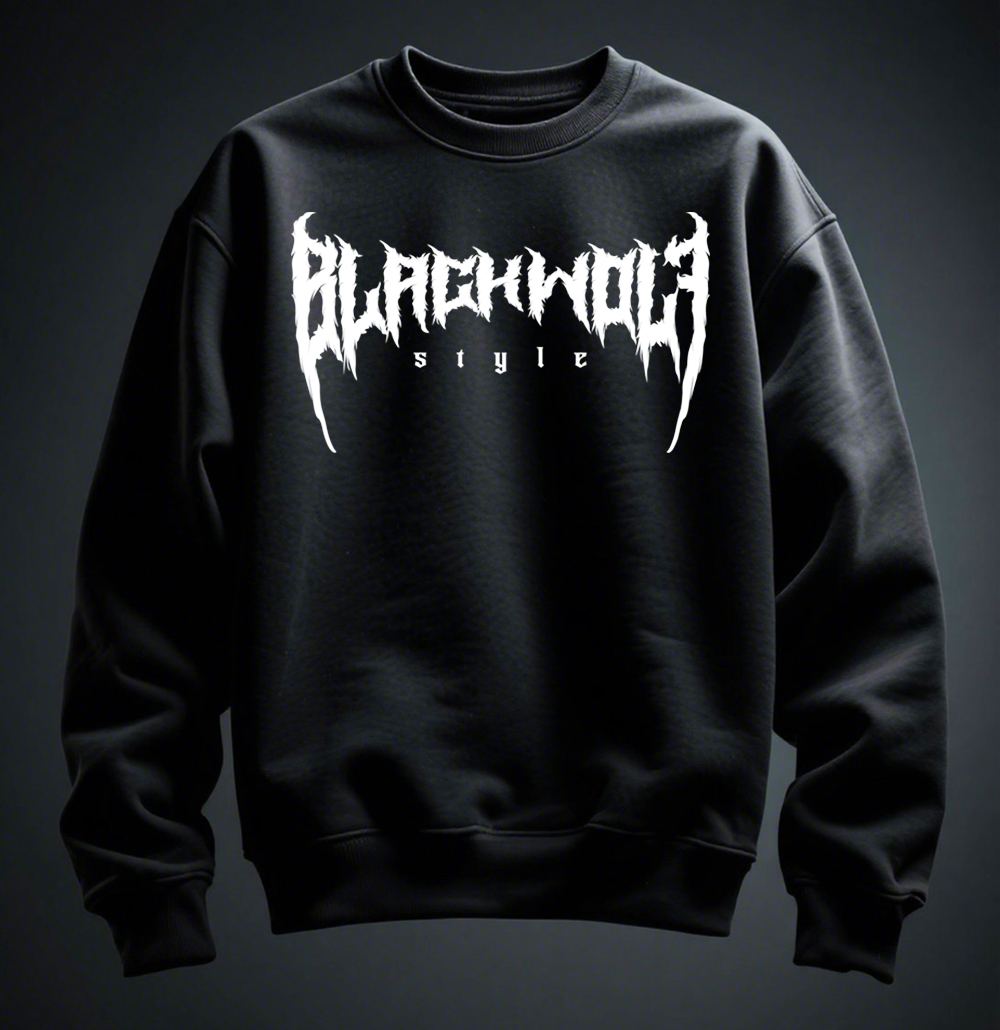 Moletom - Black Wolf Style