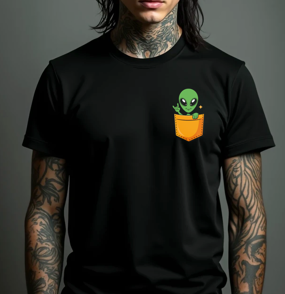 Camiseta - Alien Rock and Roll