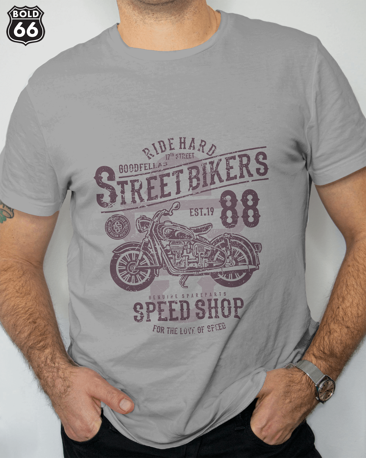 COLEÇÃO CLASSIC - Camiseta Street Bikers