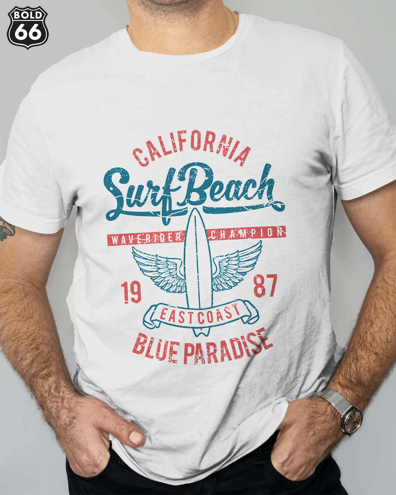 COLEÇÃO CLASSIC - Camiseta Surf Beach