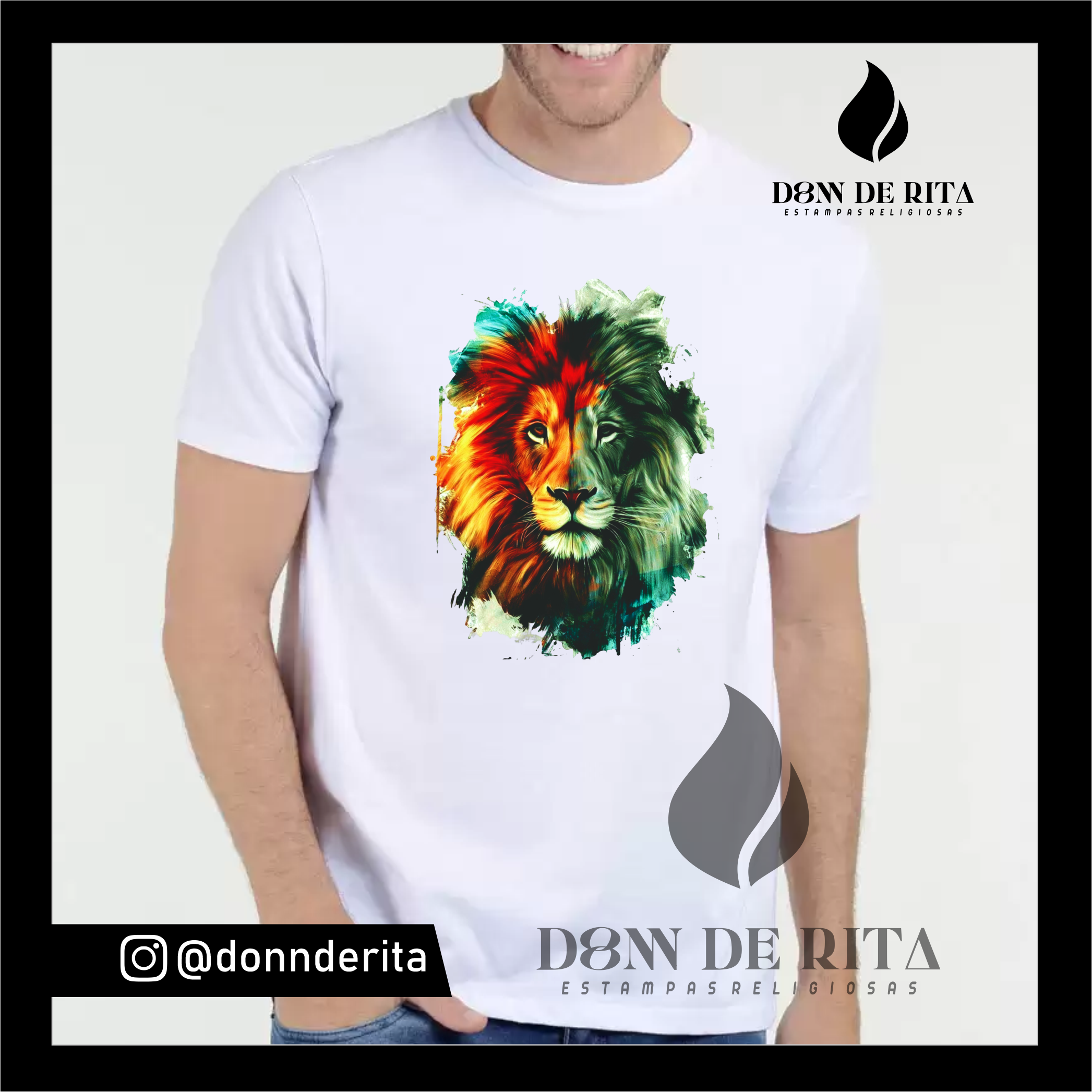 T-shirt Leão de Juda