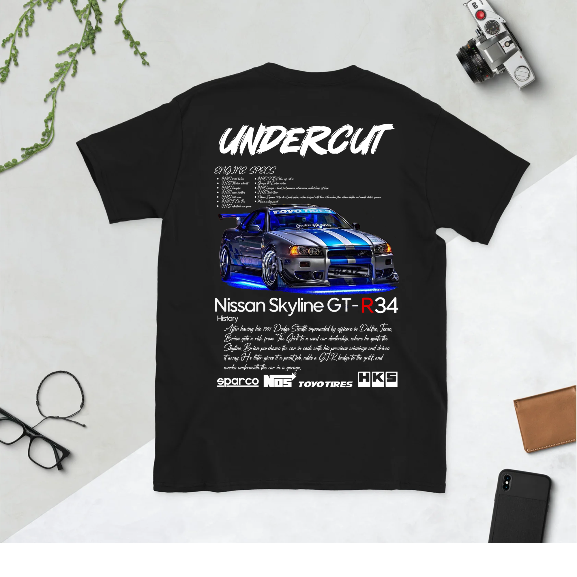T-Shirt Quality Camiseta Skyline Brian O'Conner R$89,99 em Camisetas