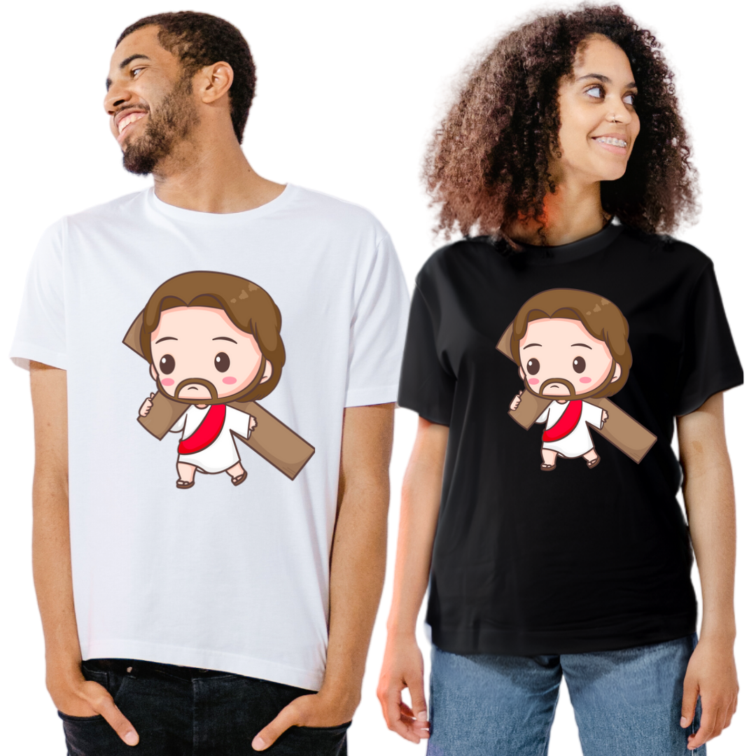 Camiseta Ilustração - Cristo