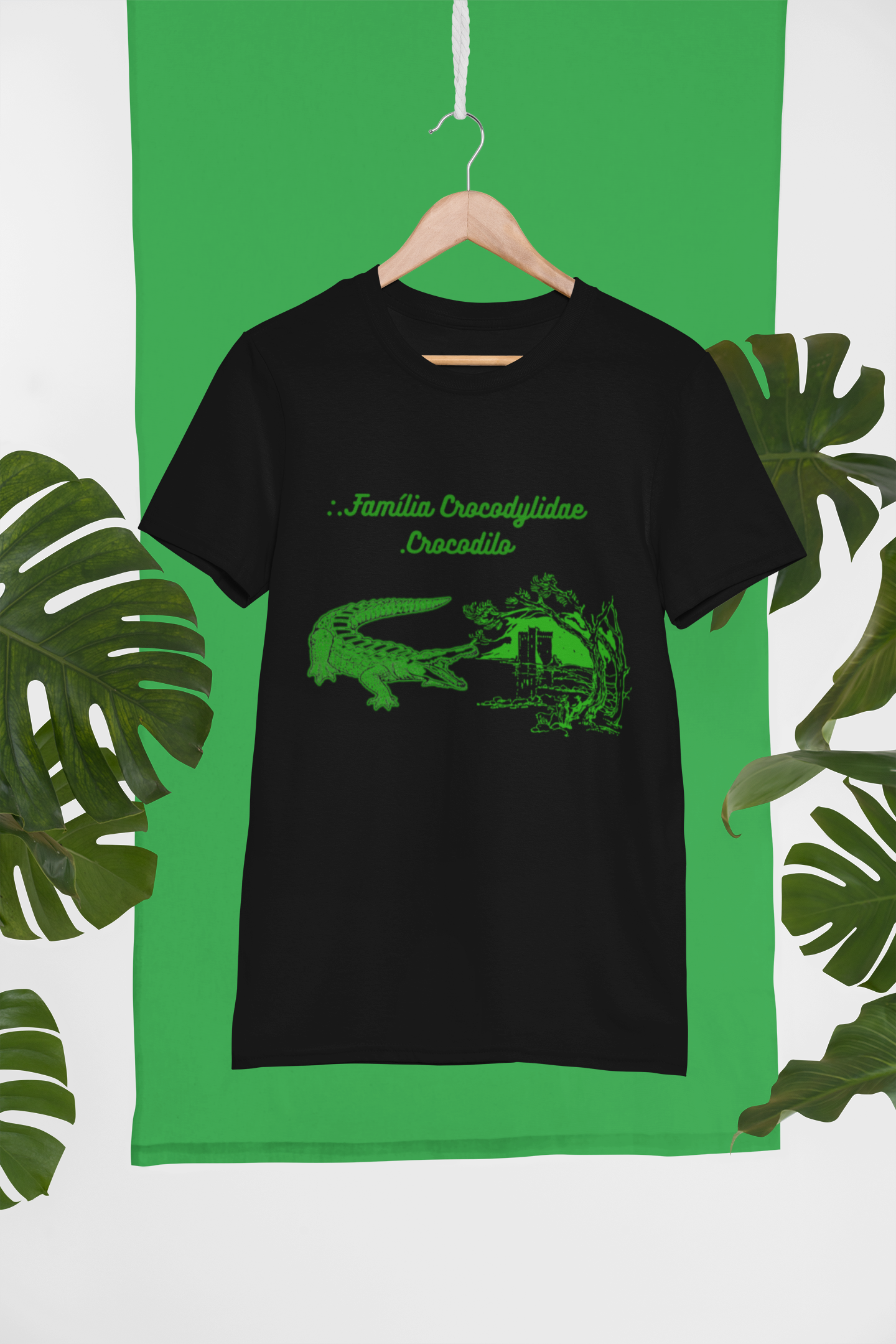 Camiseta Premium Crocodilo