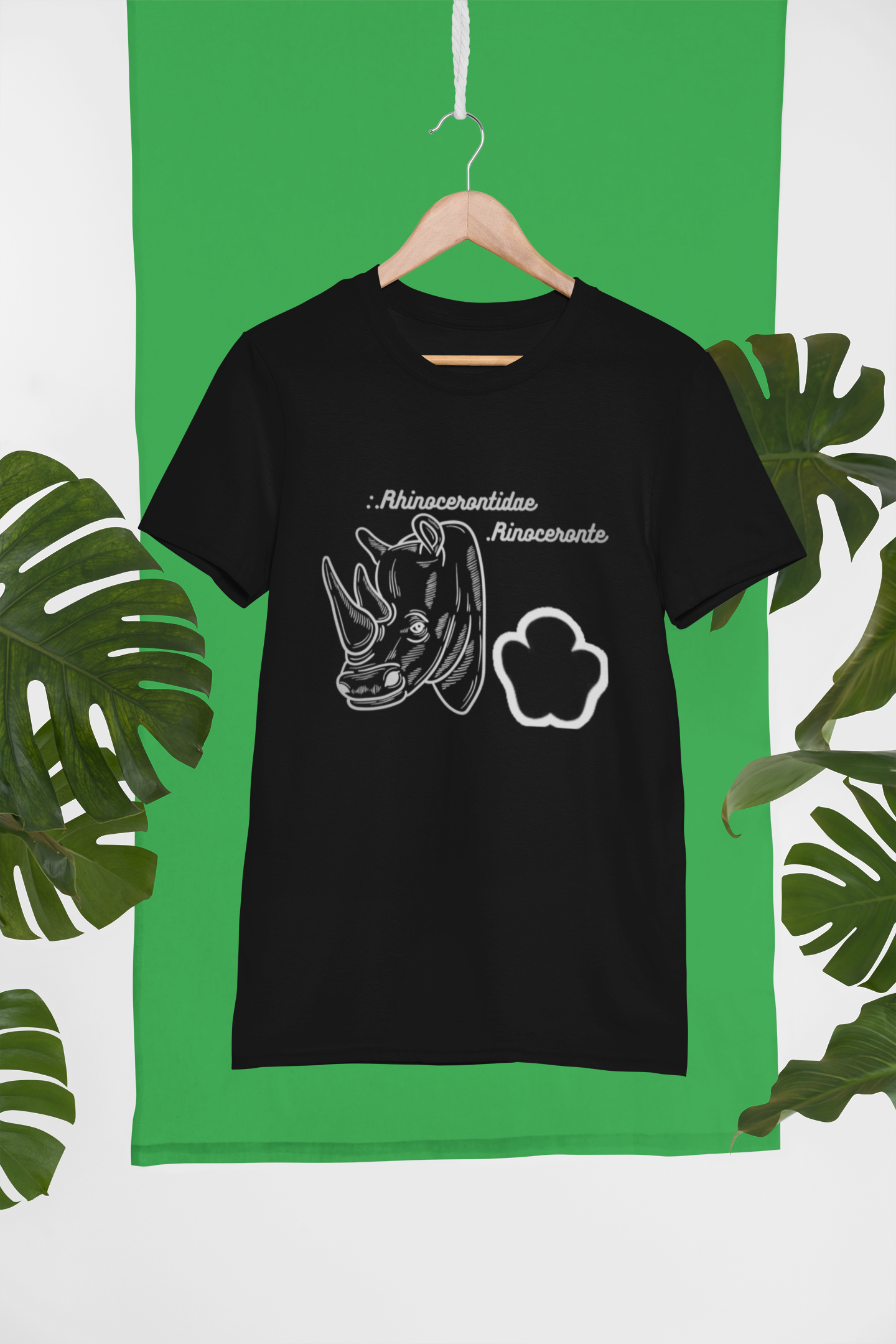 Camiseta Premium Rinoceronte