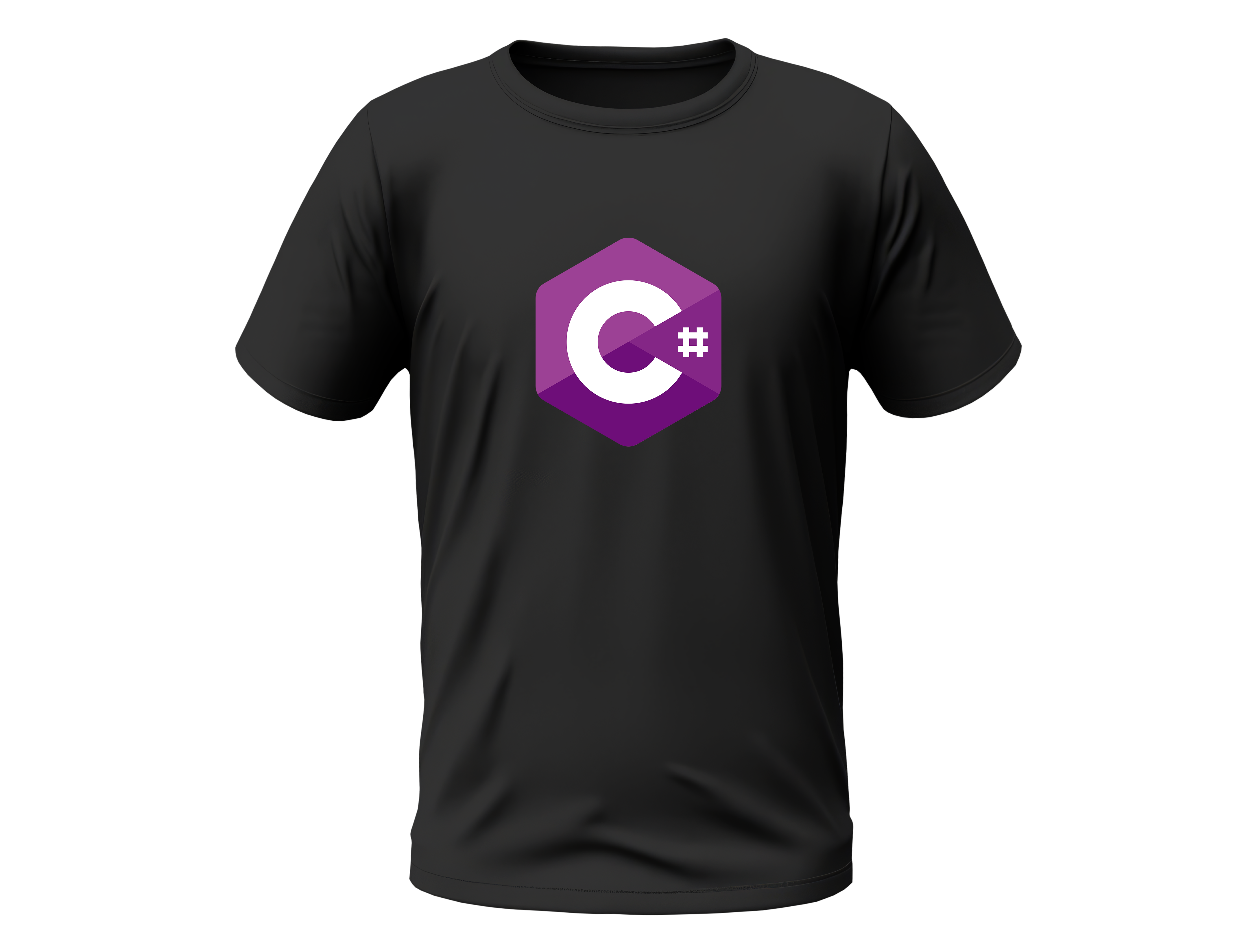 Camisa C# - Logo centro