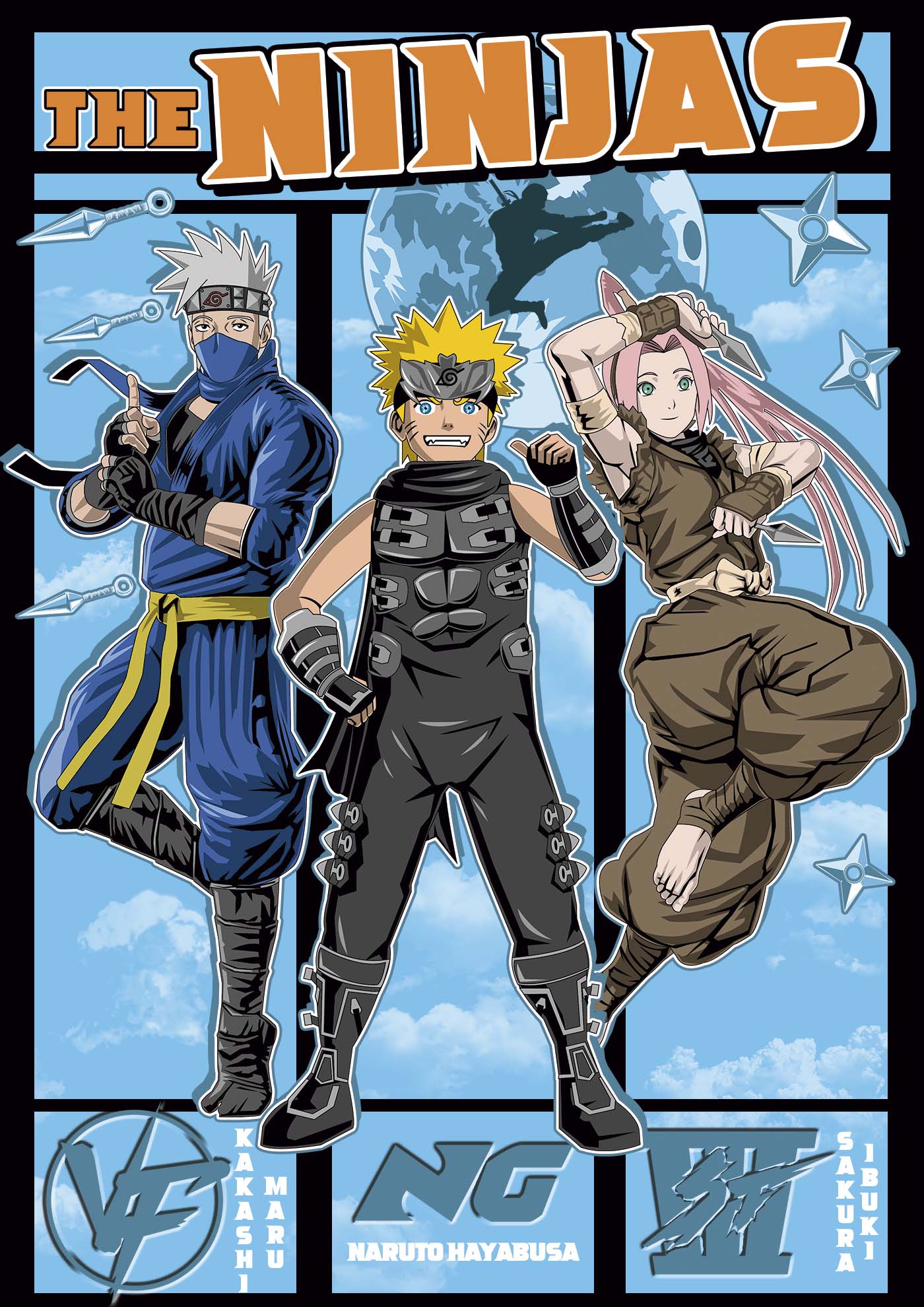 Camiseta The Ninjas