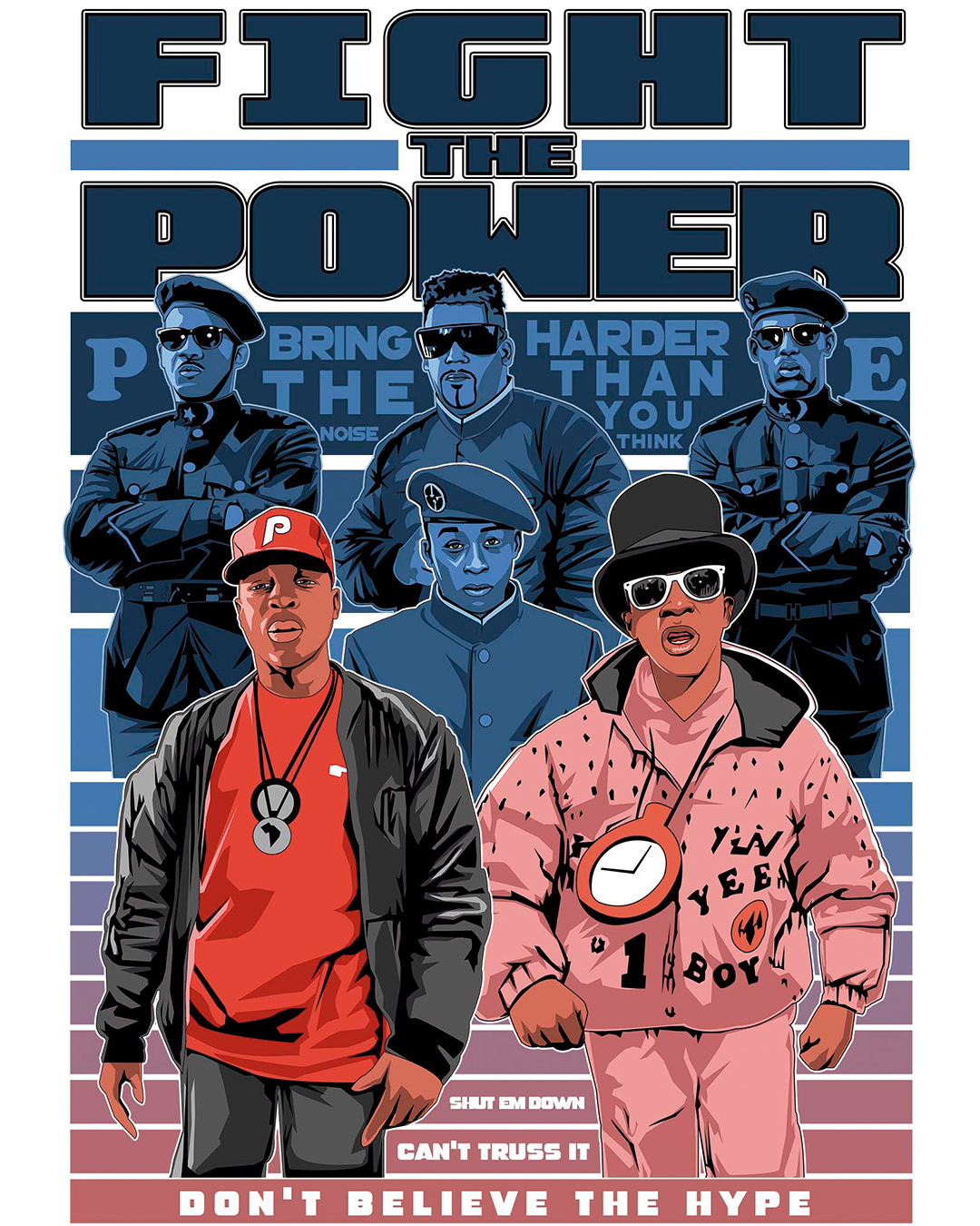 Camiseta Fight the Power (Public Enemy)