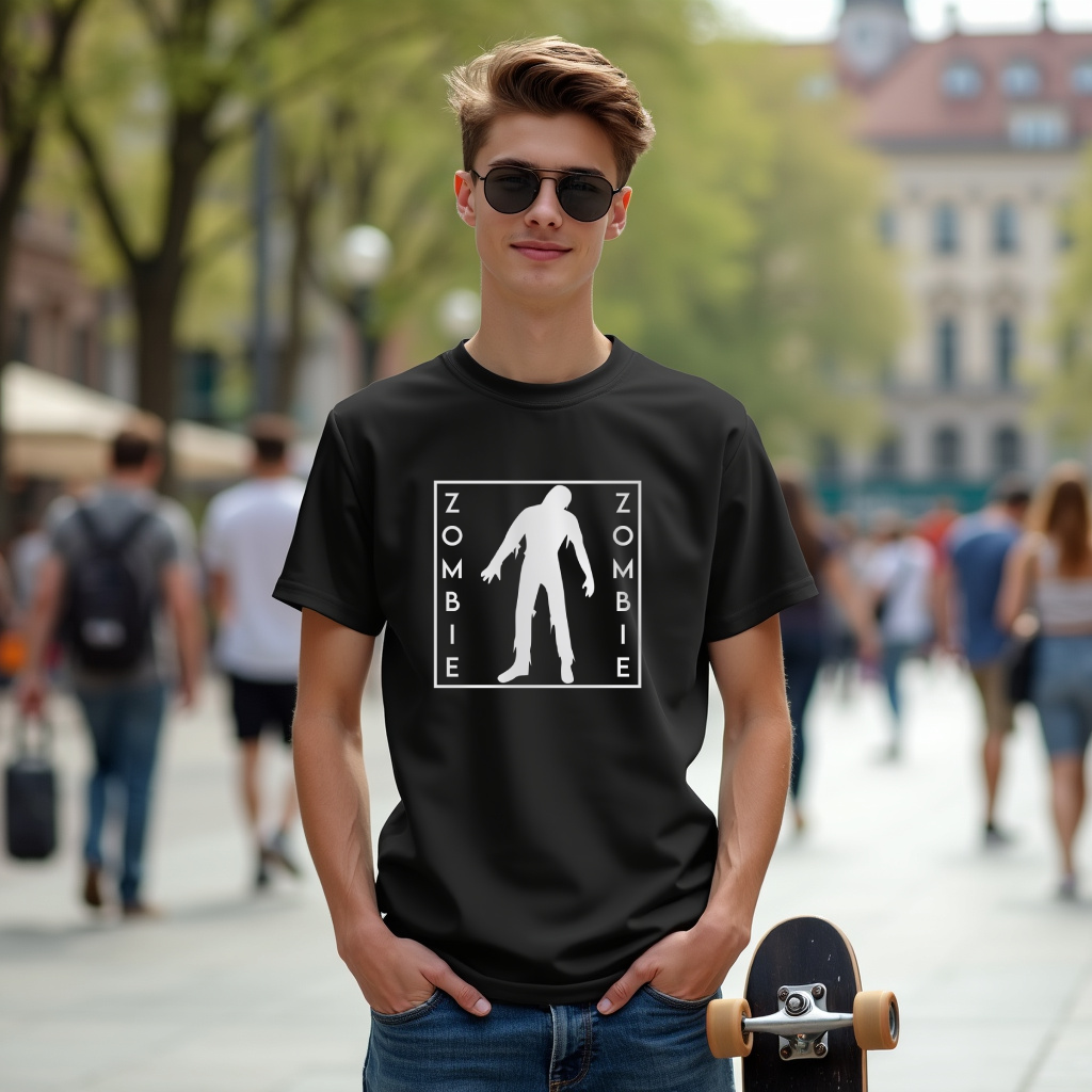 CAMISETA BASIC - ZOMBIE