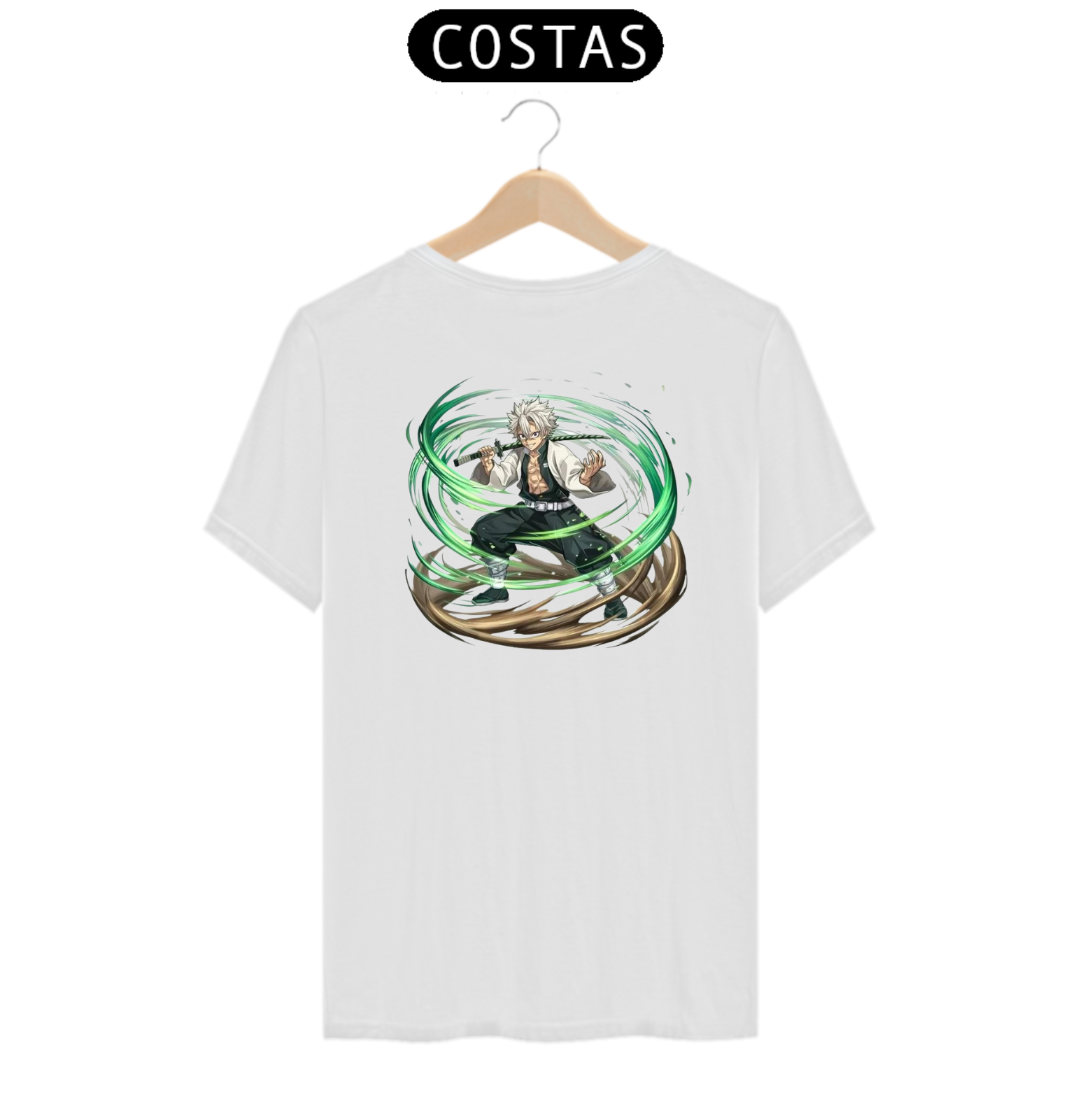 Camiseta Sanemi Shinazugawa | Pilar do Vento | Demon Slayer