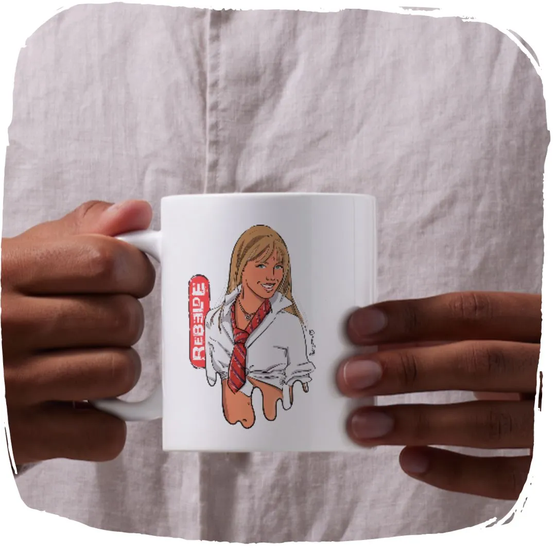 Caneca 320ml Ellart Mia Rebelde RBD