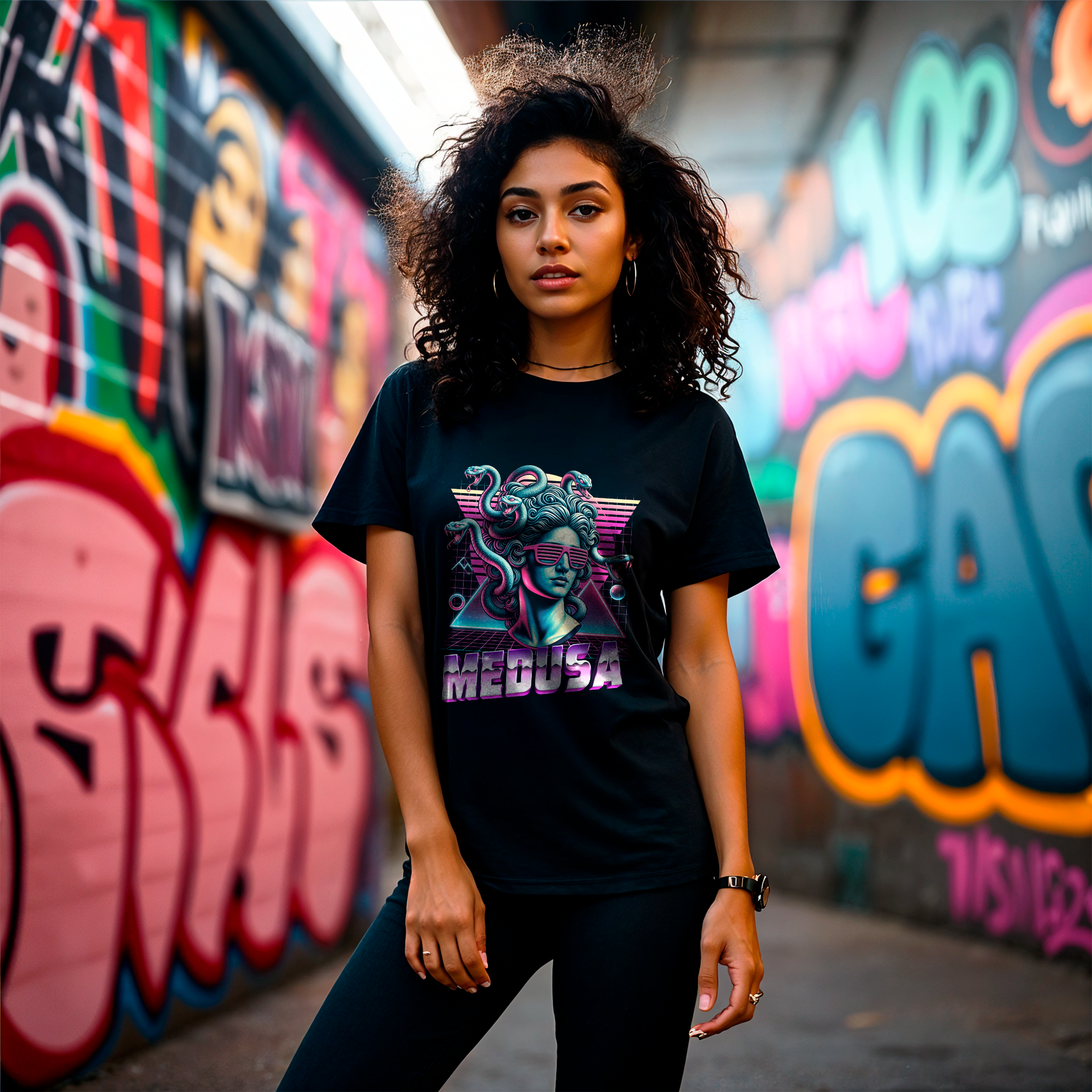 CAMISA MEDUSA RETRO
