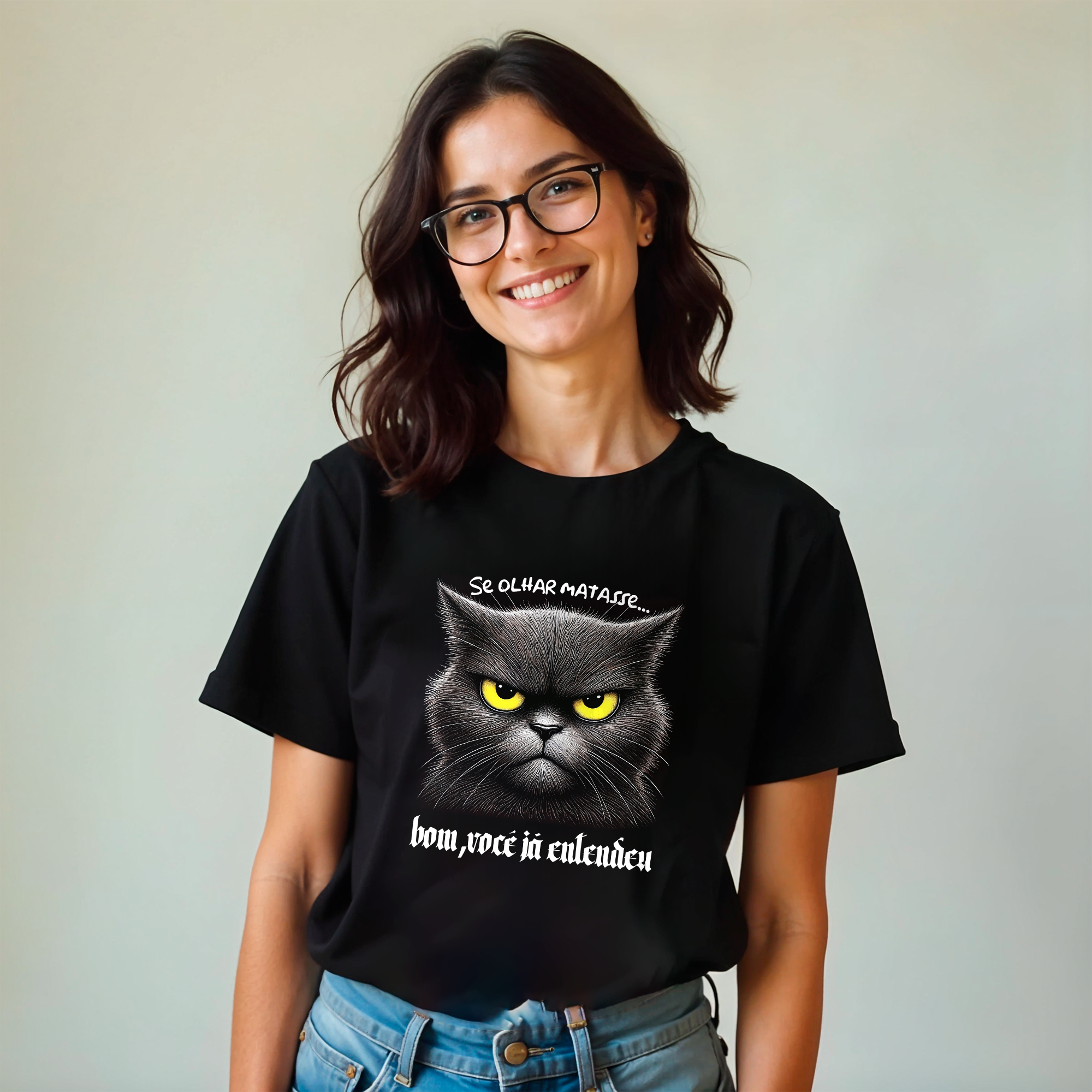 CAMISA GATO MAL 