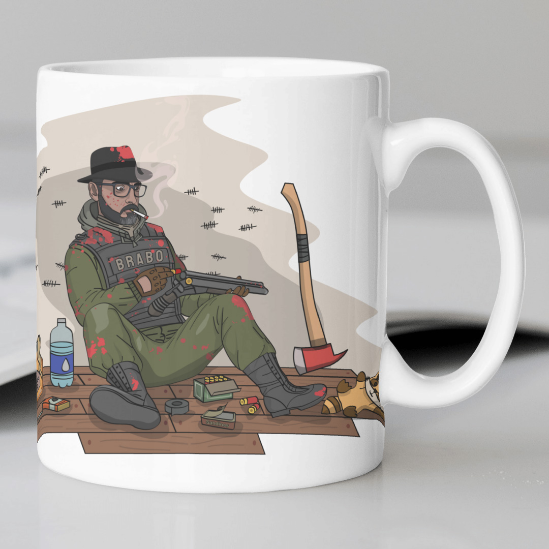 Caneca Oficial Marks Brabo Project Zomboid