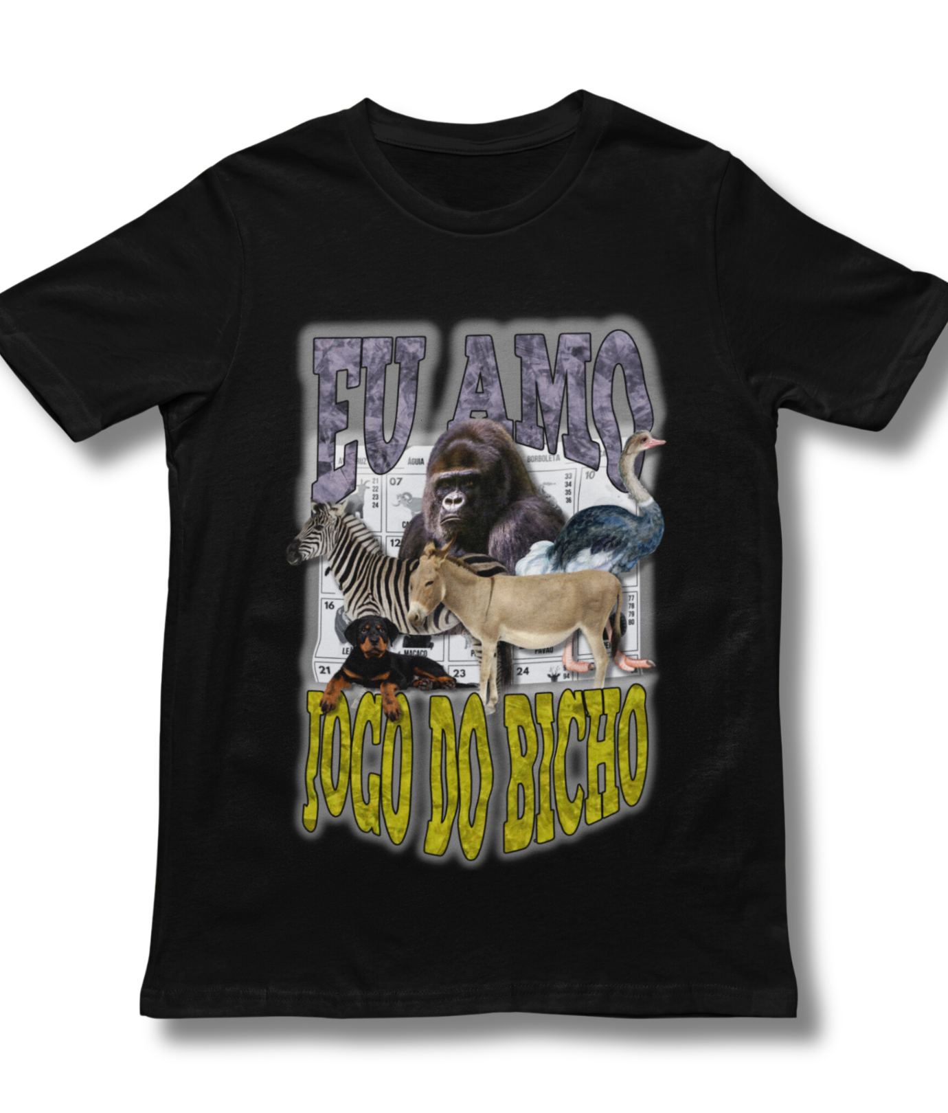 CAMISETA JOGO DO BICHO