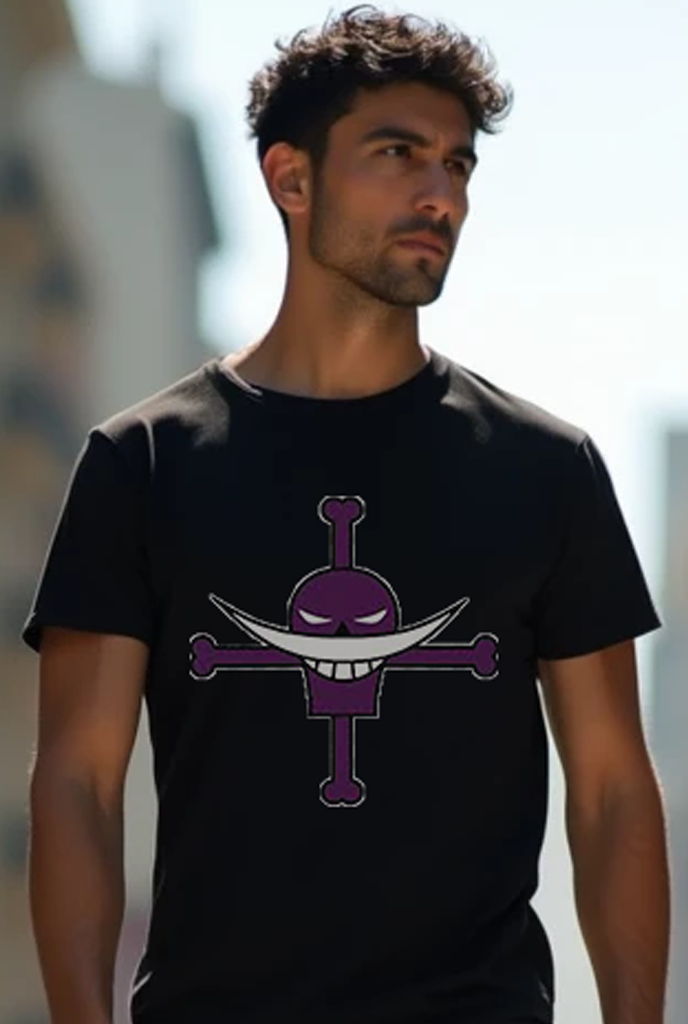 Nome do produto: CAMISETA ONE PIECE barba branca