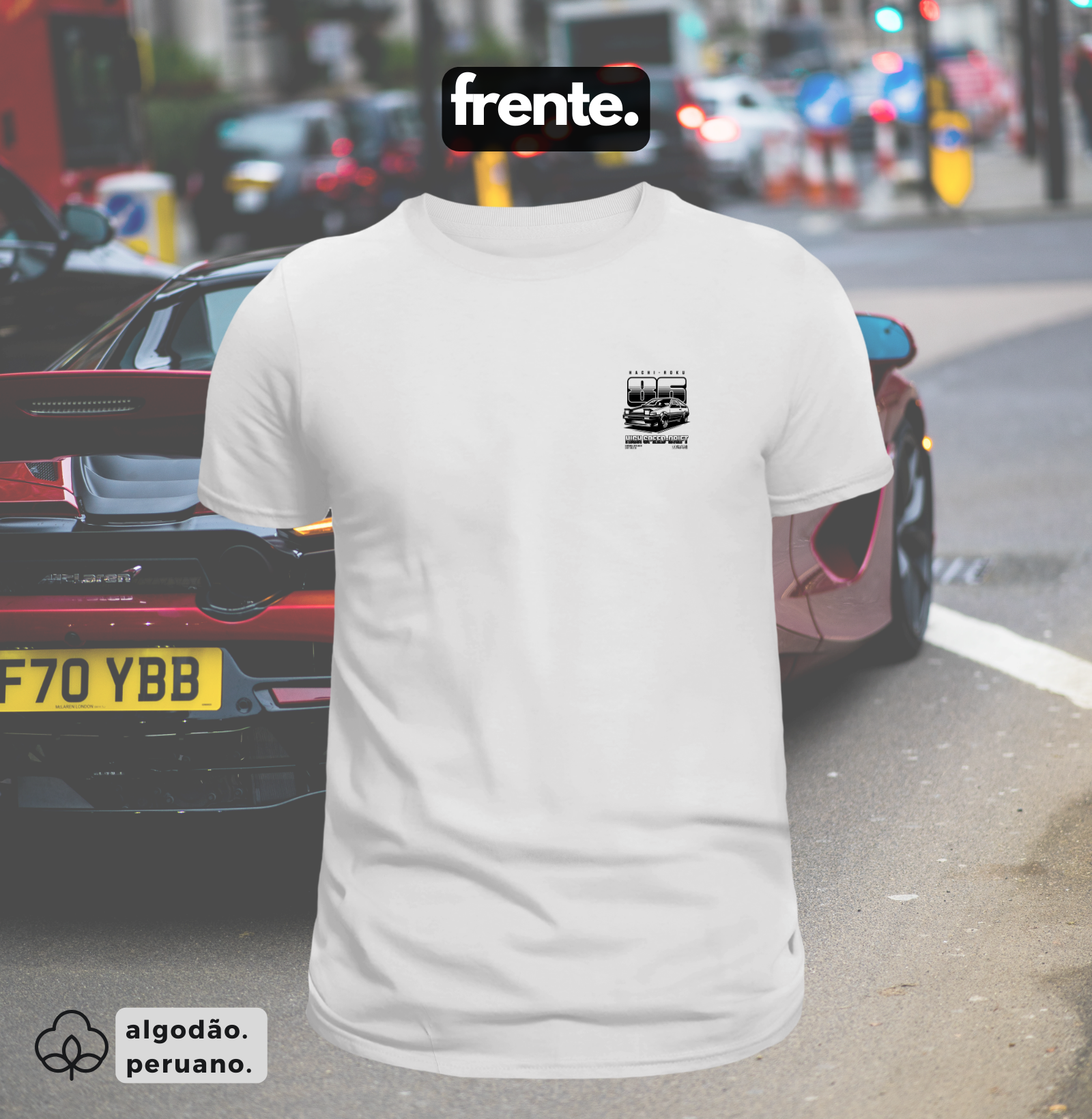 CAMISETA PIMA - HACHI ROKU