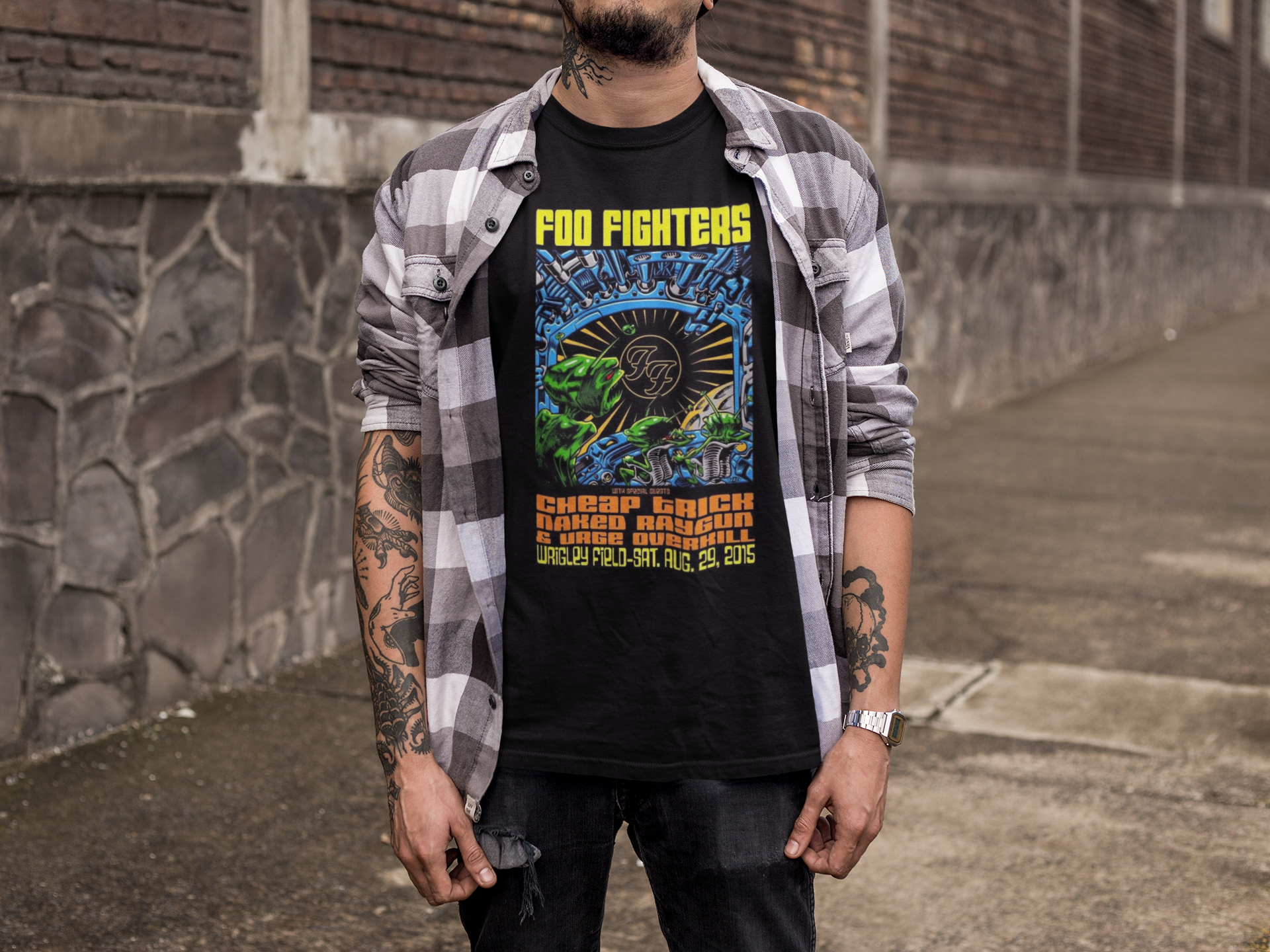 Camiseta FOO FIGHTERS CHEAT TRICK