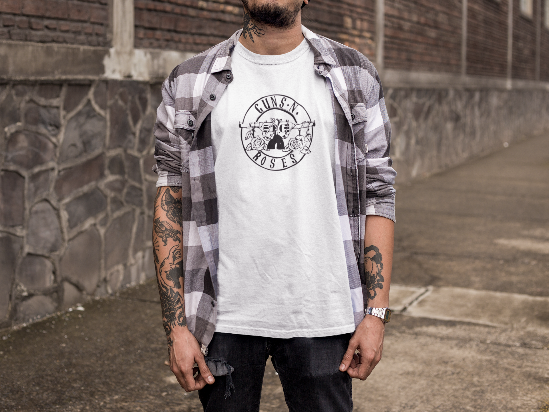 Camiseta GUNS &  ROSES 