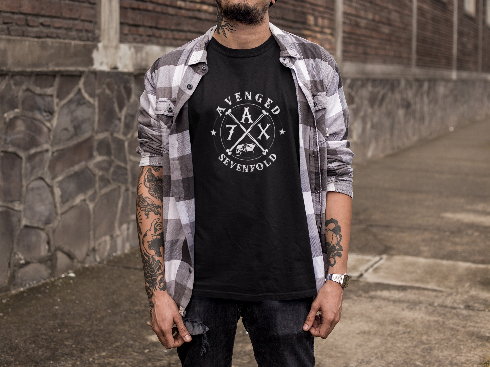 Camiseta AVENGED SEVENFOLD 