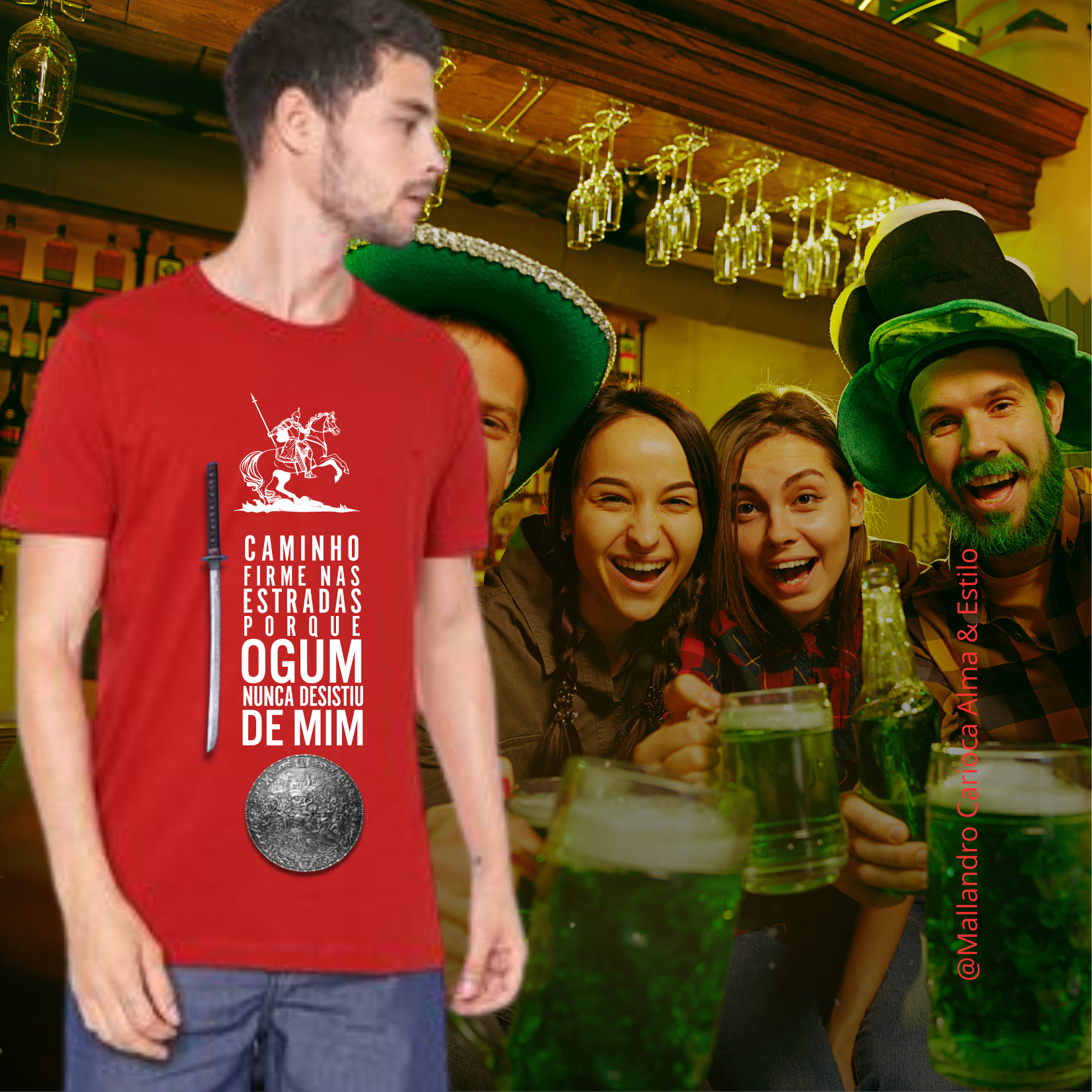 Camiseta Ogum