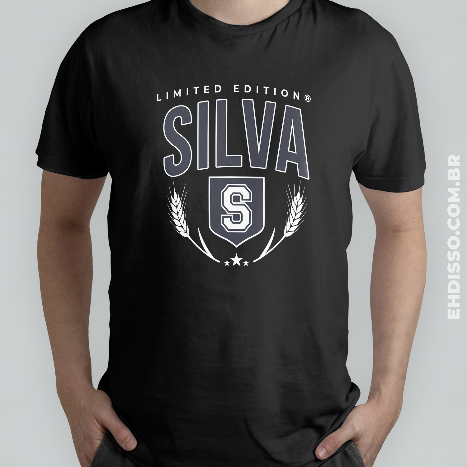 Família Sobrenome Silva Limited Edition Camiseta Original