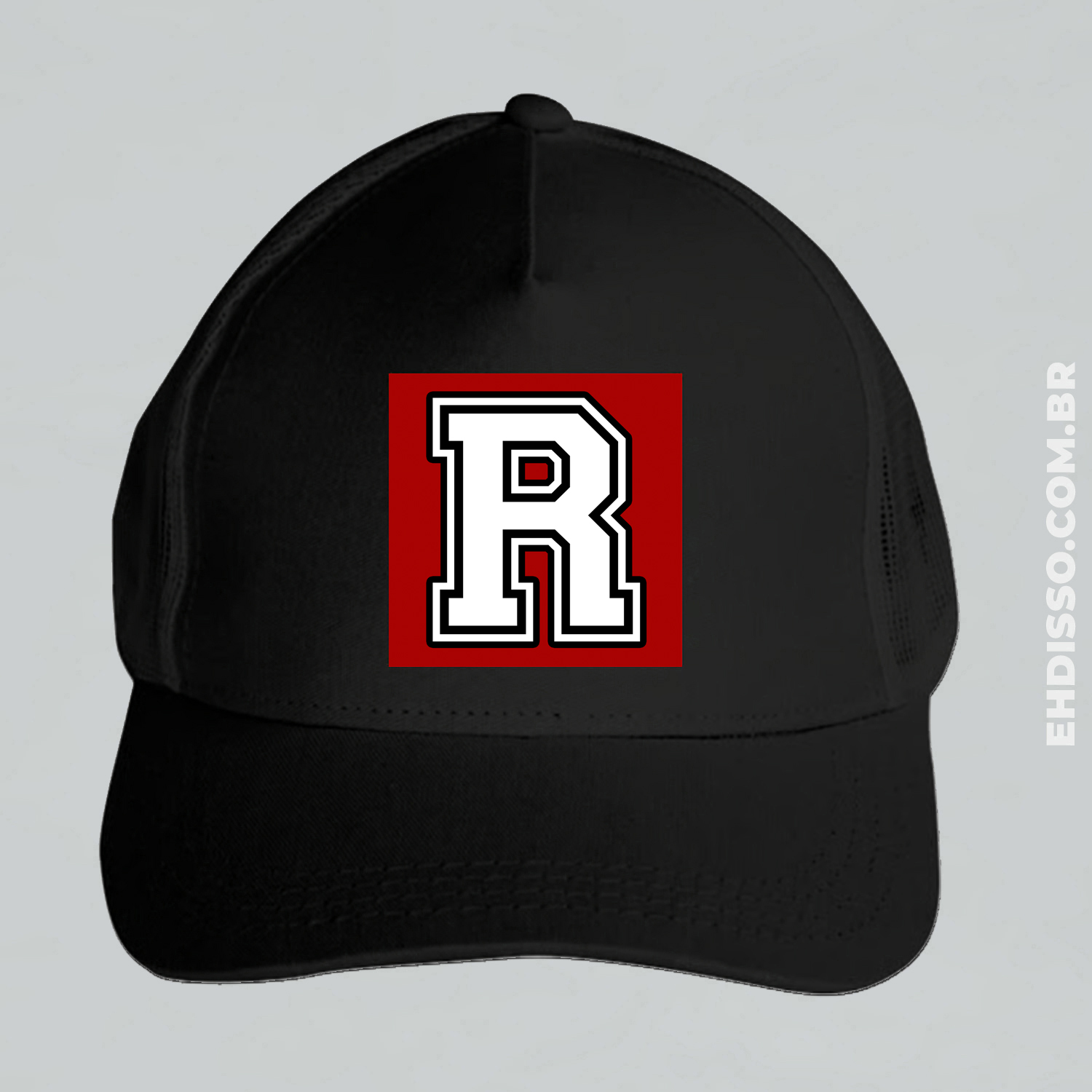 Boné com Letra R | Inicial Nome Alfabeto Trucker Telinha